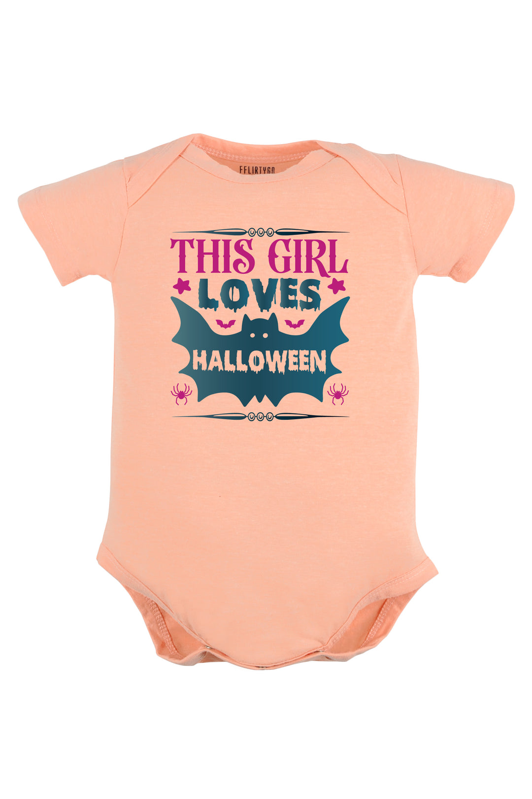 This Girl Loves Halloween Baby Romper | Onesies