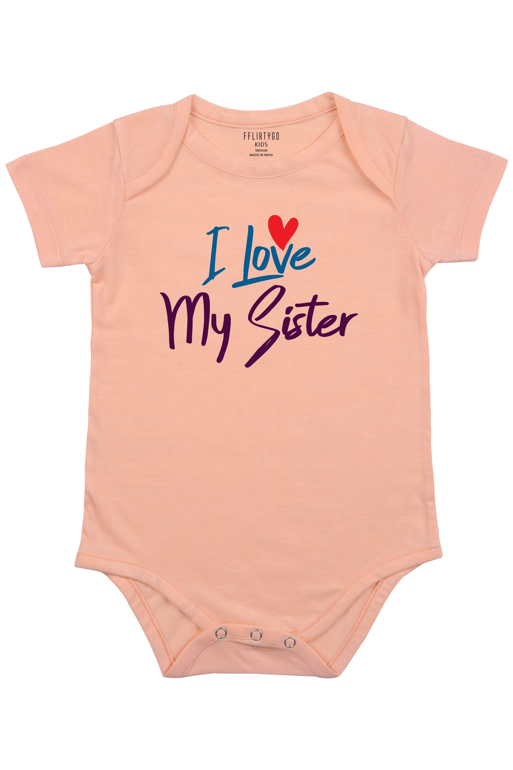 I Love My Sister Baby Romper | Onesies