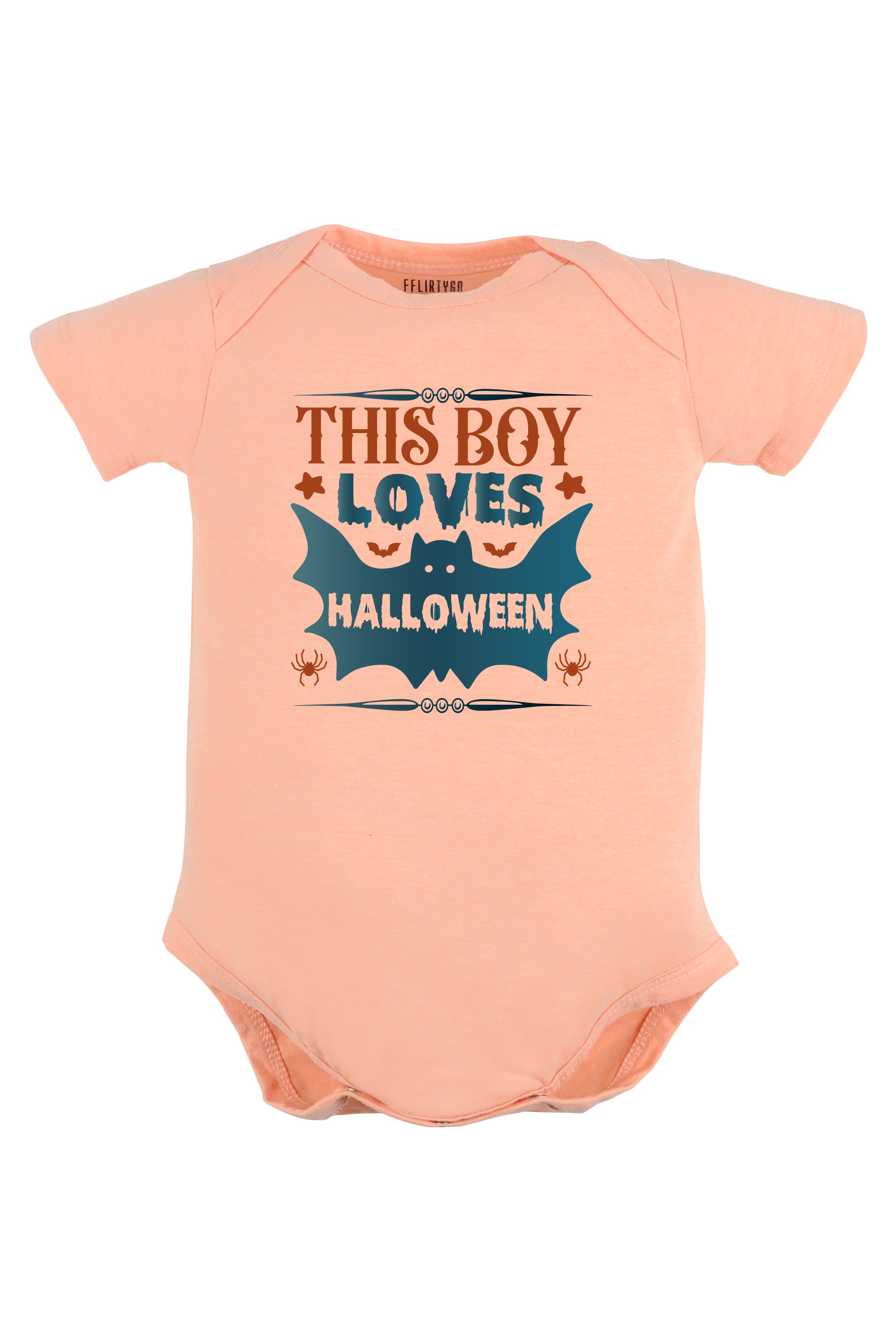 This Boy Loves Halloween Baby Romper | Onesies