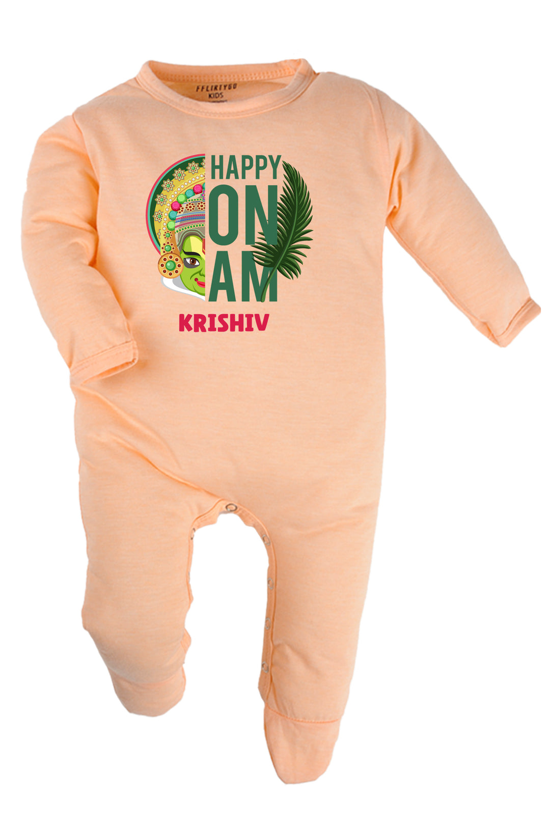 Happy Onam Baby Romper | Onesies w/ Custom Name