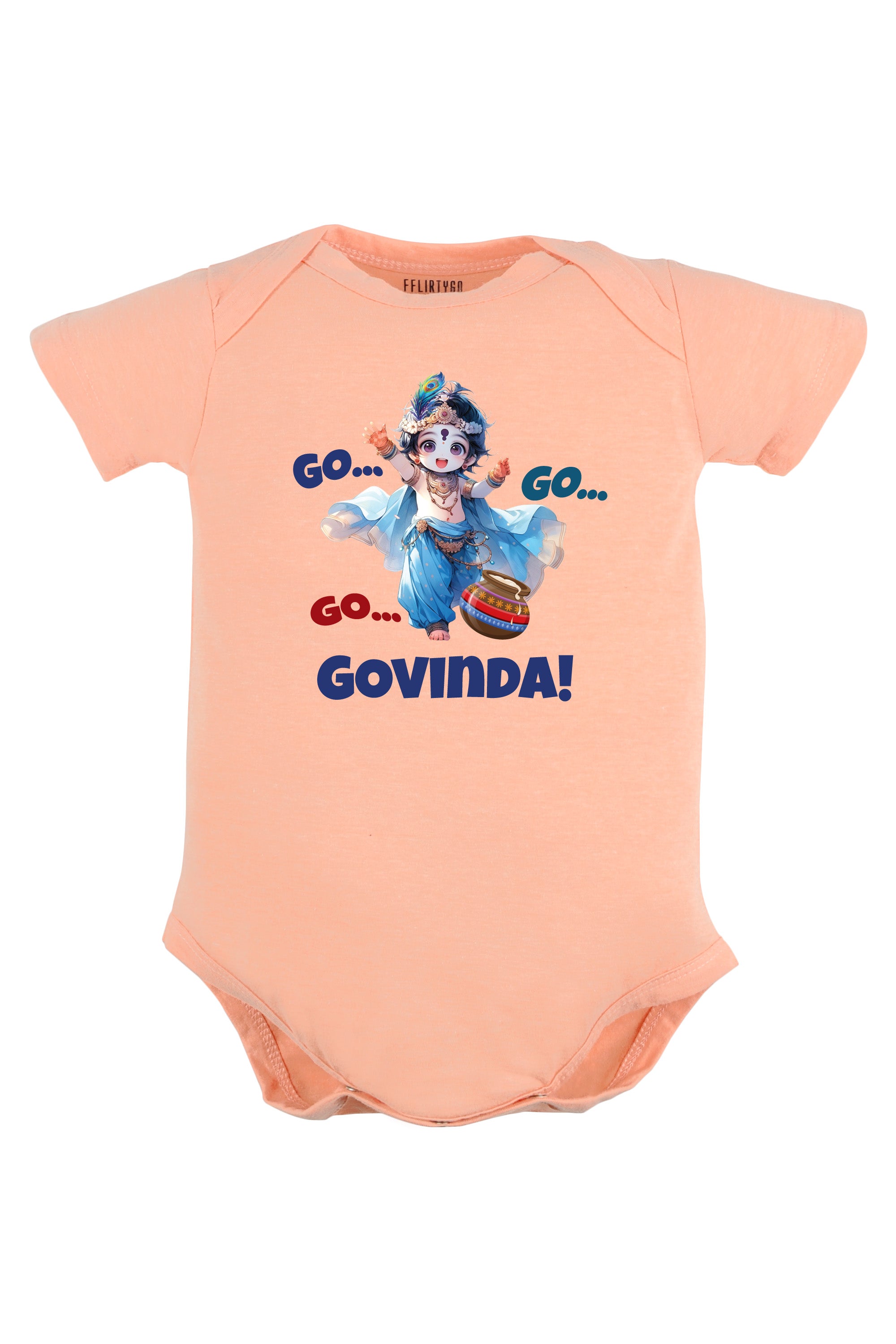 Go Go Go Govinda Baby Romper | Onesies