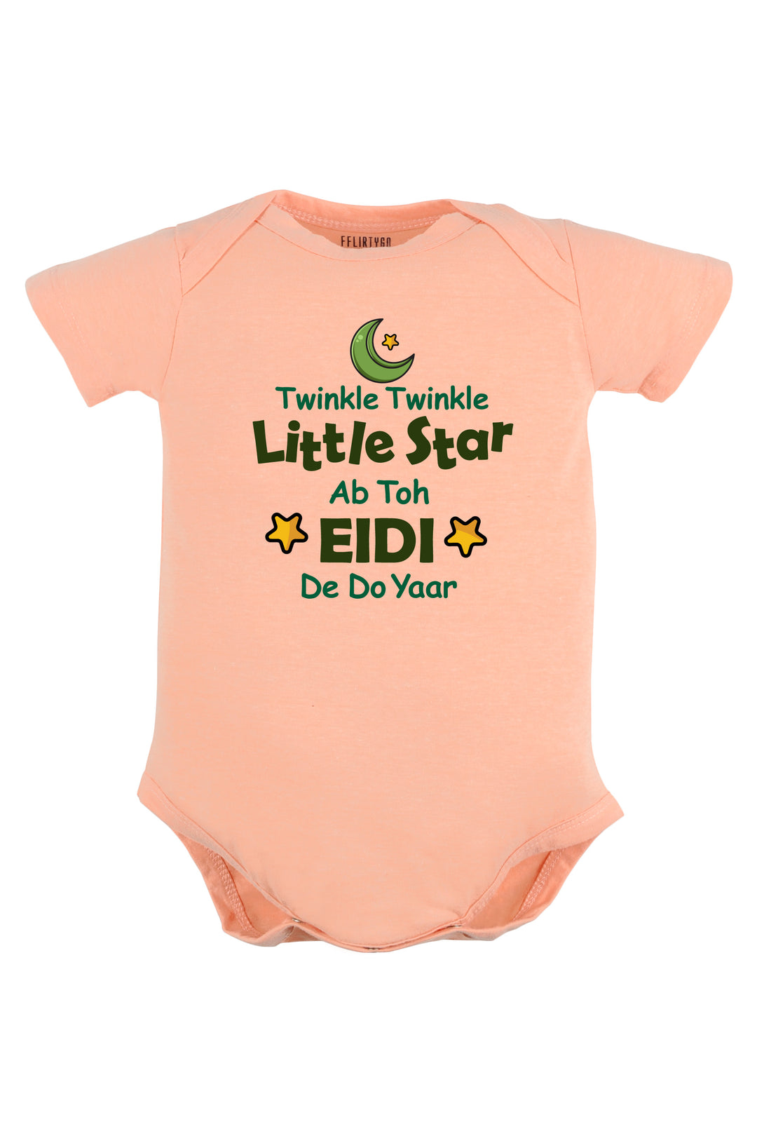 Twinkle Twinkle Little Star - Ab Toh Eidi De Do Yaar Baby Romper | Onesies