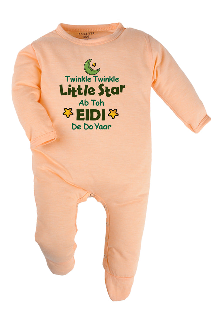 Twinkle Twinkle Little Star - Ab Toh Eidi De Do Yaar Baby Romper | Onesies