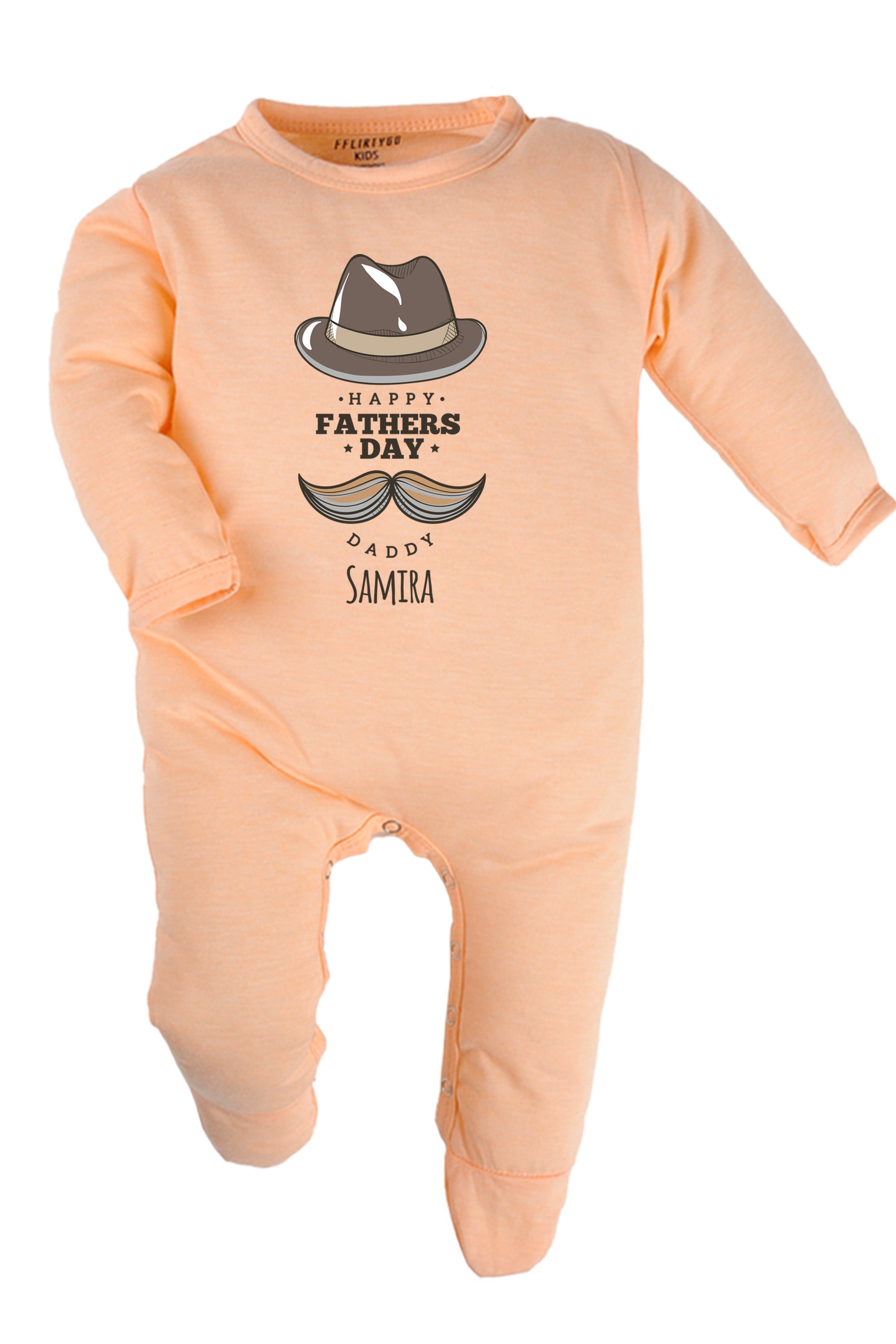 Happy Father's Day Daddy Baby Romper | Onesies w/ Custom Name