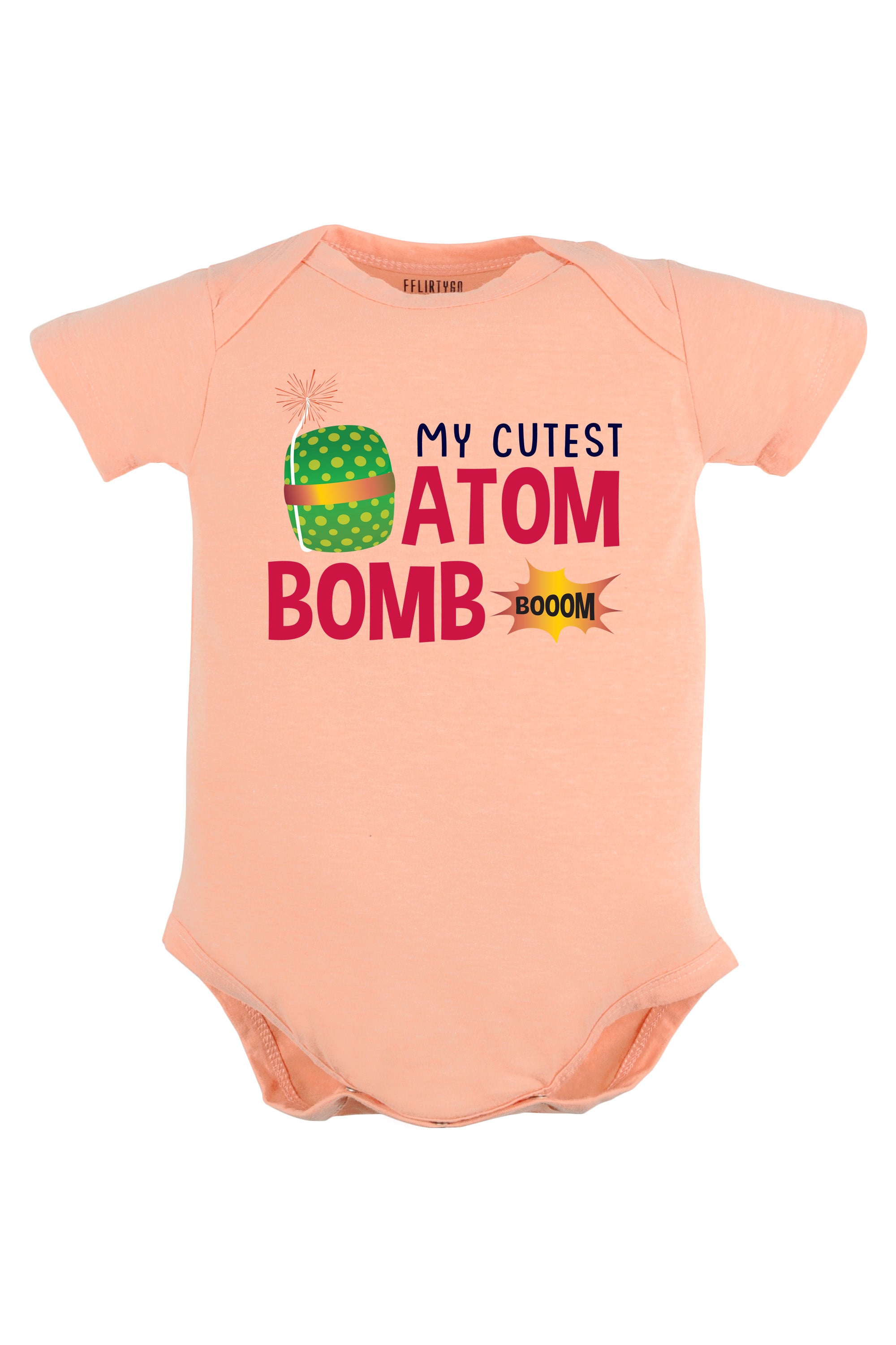 My Cutest Atom Bomb Baby Romper | Onesies