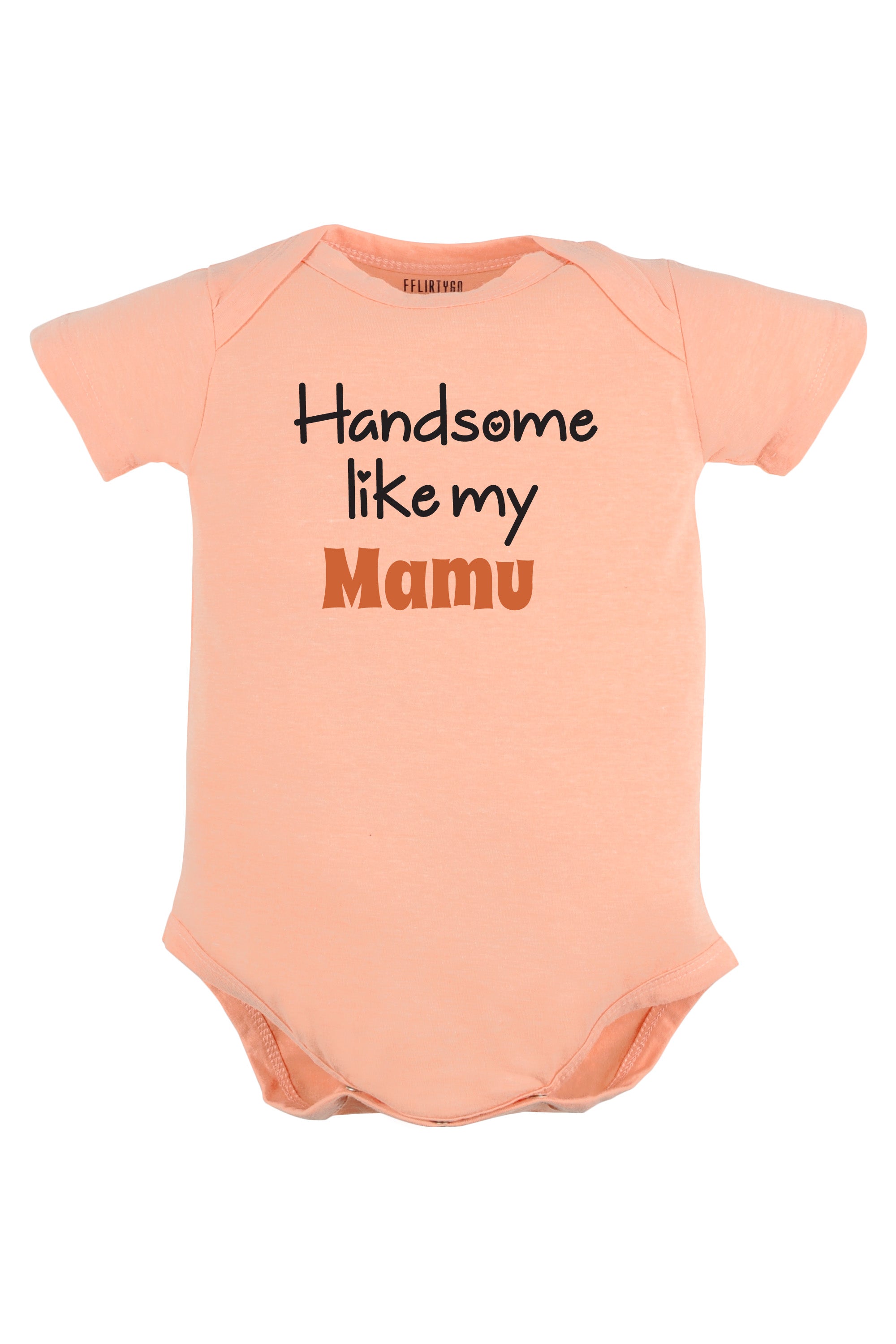 Handsome Like My Mamu Baby Romper | Onesies