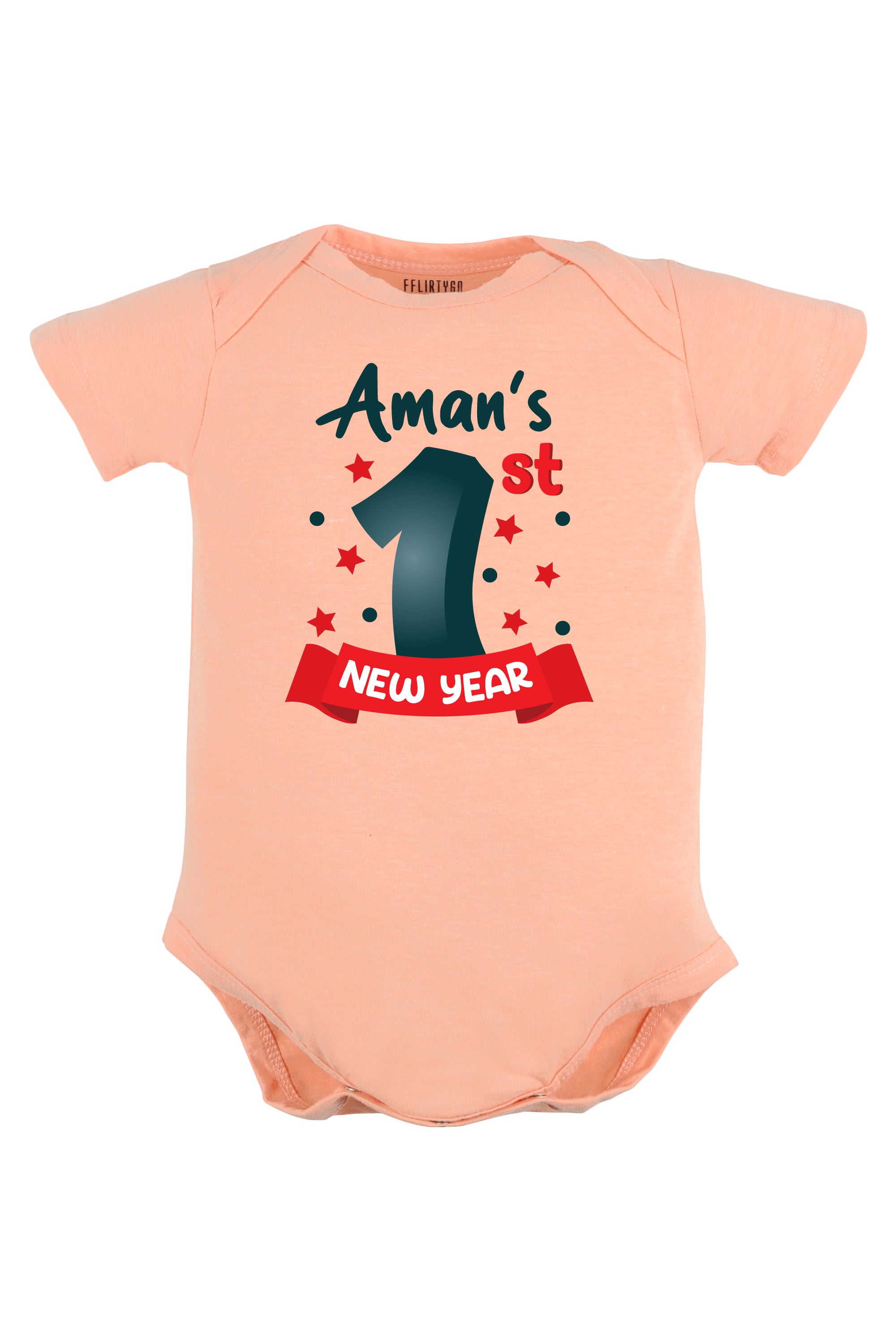 My 1st New Year Baby Romper | Onesies w/ Custom Name