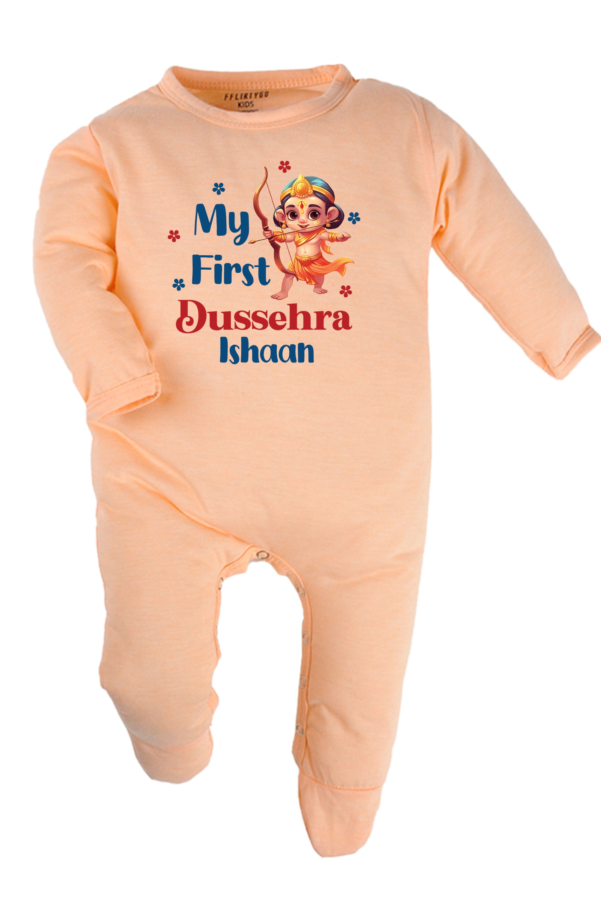 My First Dussehra Baby Romper | Onesies w/ Custom Name