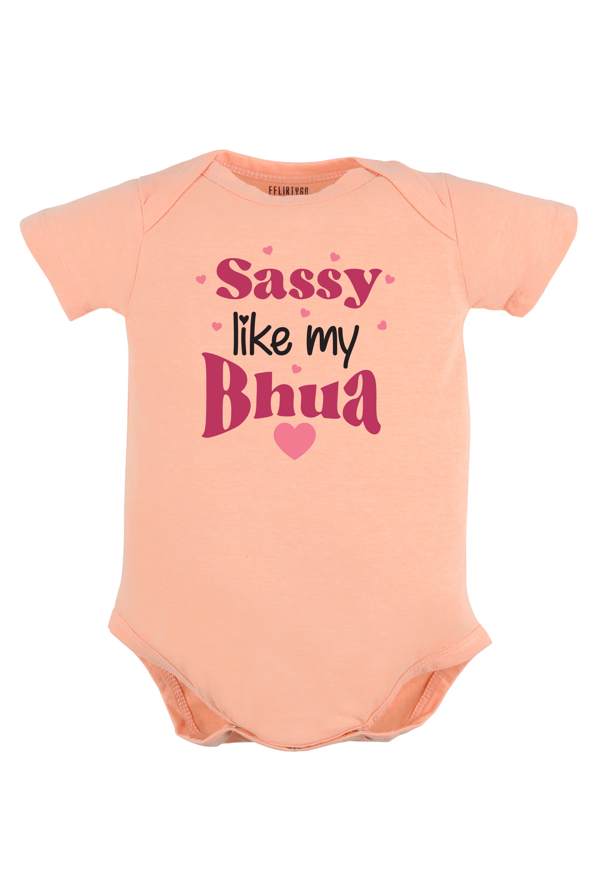 Sassy Like My Bhua Baby Romper | Onesies