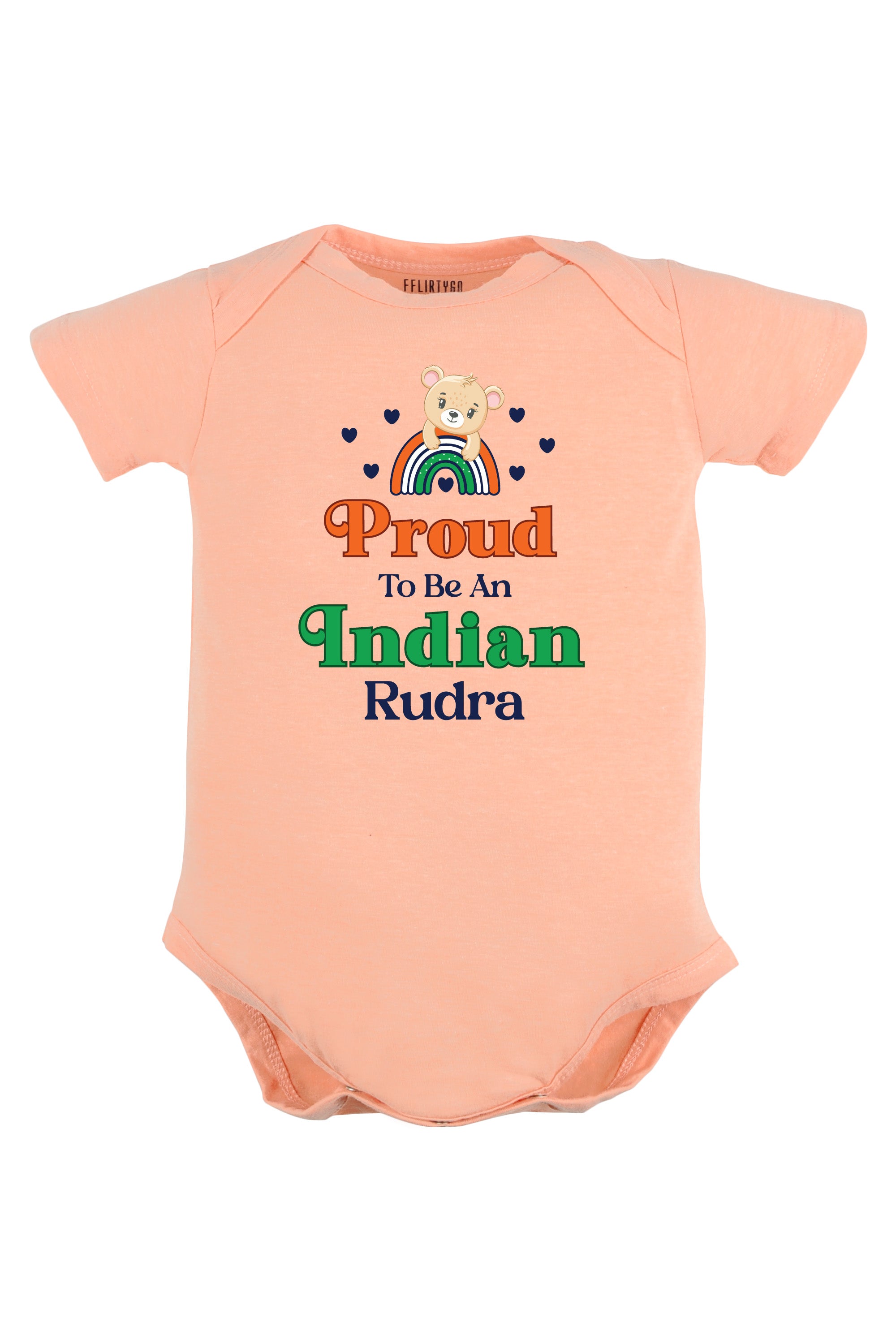 Proud To Be An Indian Baby Romper | Onesies w/ Custom Name