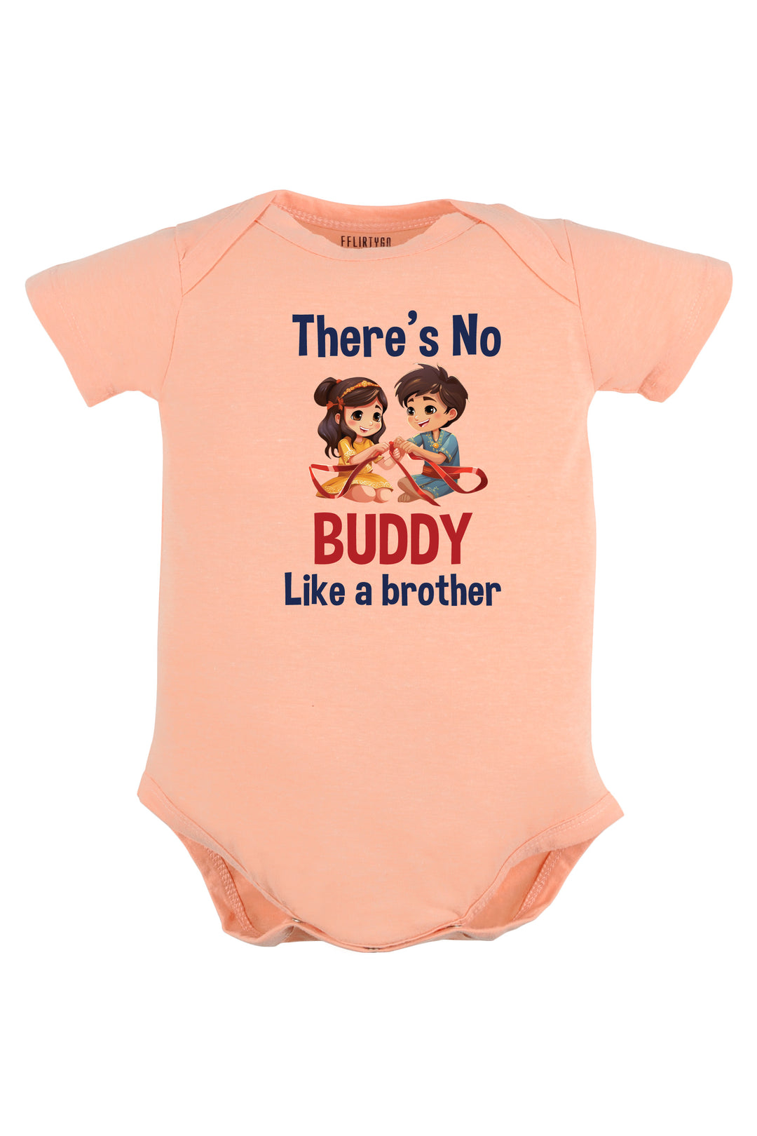 There's No Buddy Like a Brother Baby Romper | Onesies