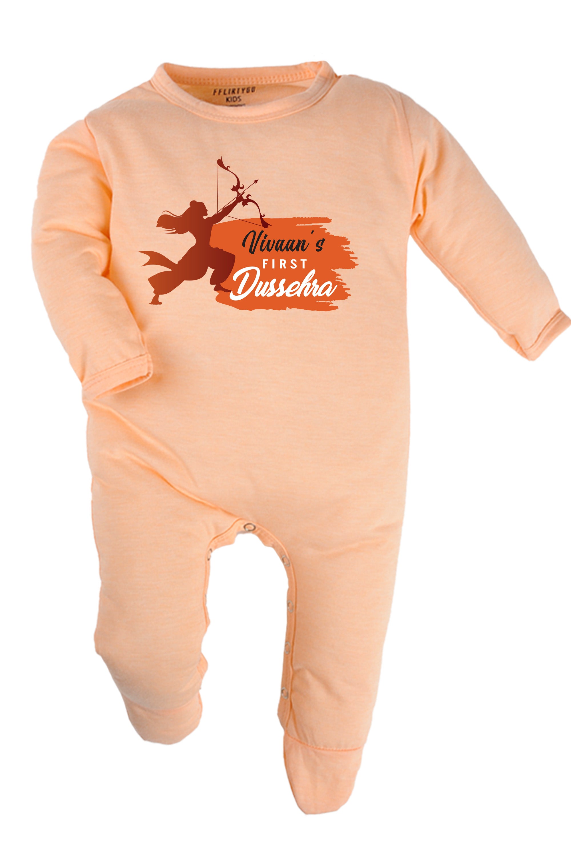 My First Dussehra Baby Romper | Onesies w/ Custom Name