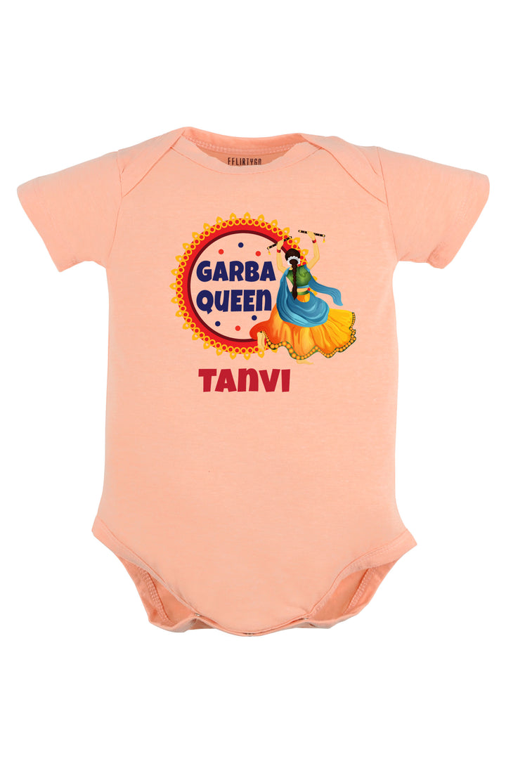 Garba Queen Baby Romper | Onesies w/ Custom Name