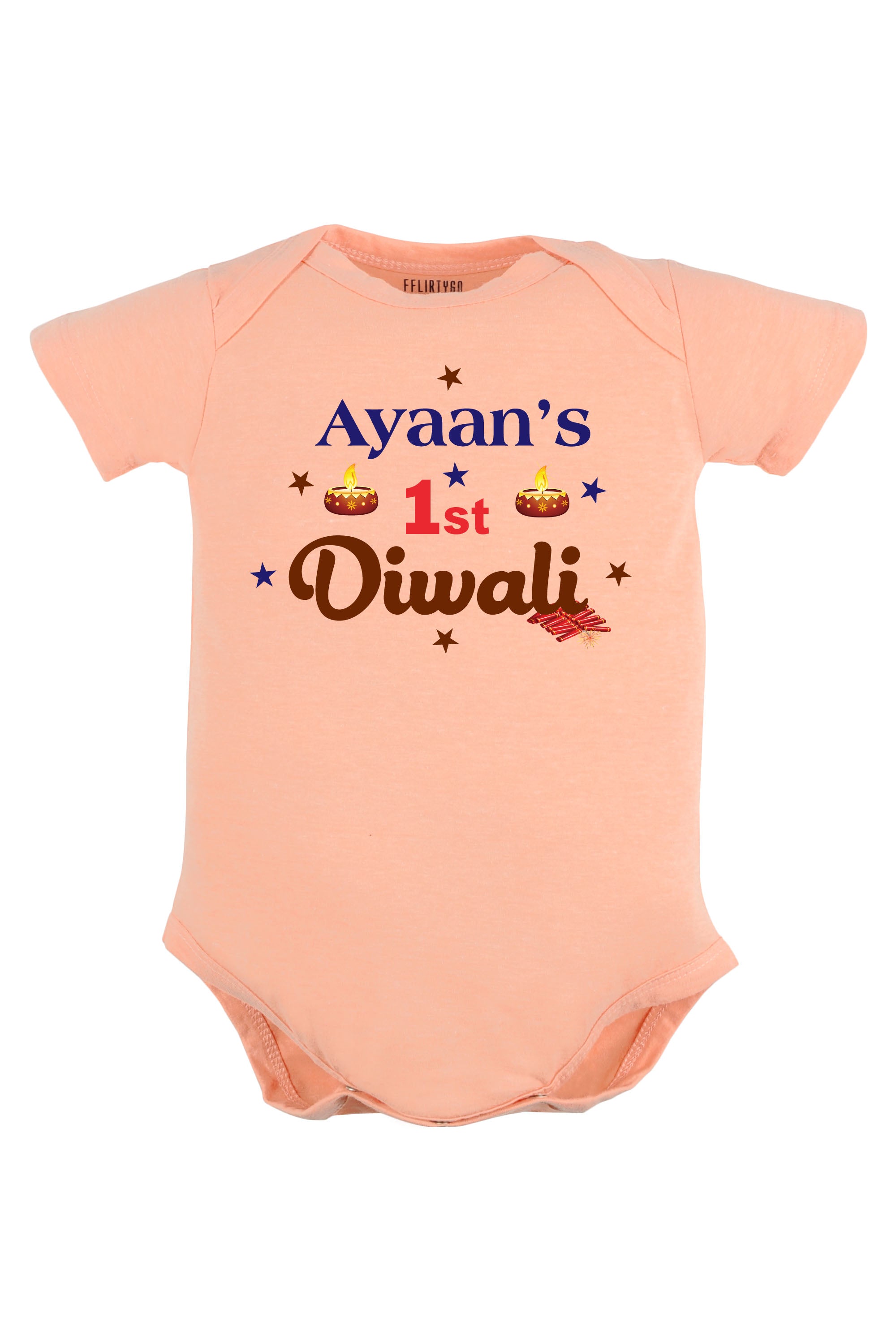 My 1st Diwali Baby Romper | Onesies w/ Custom Name