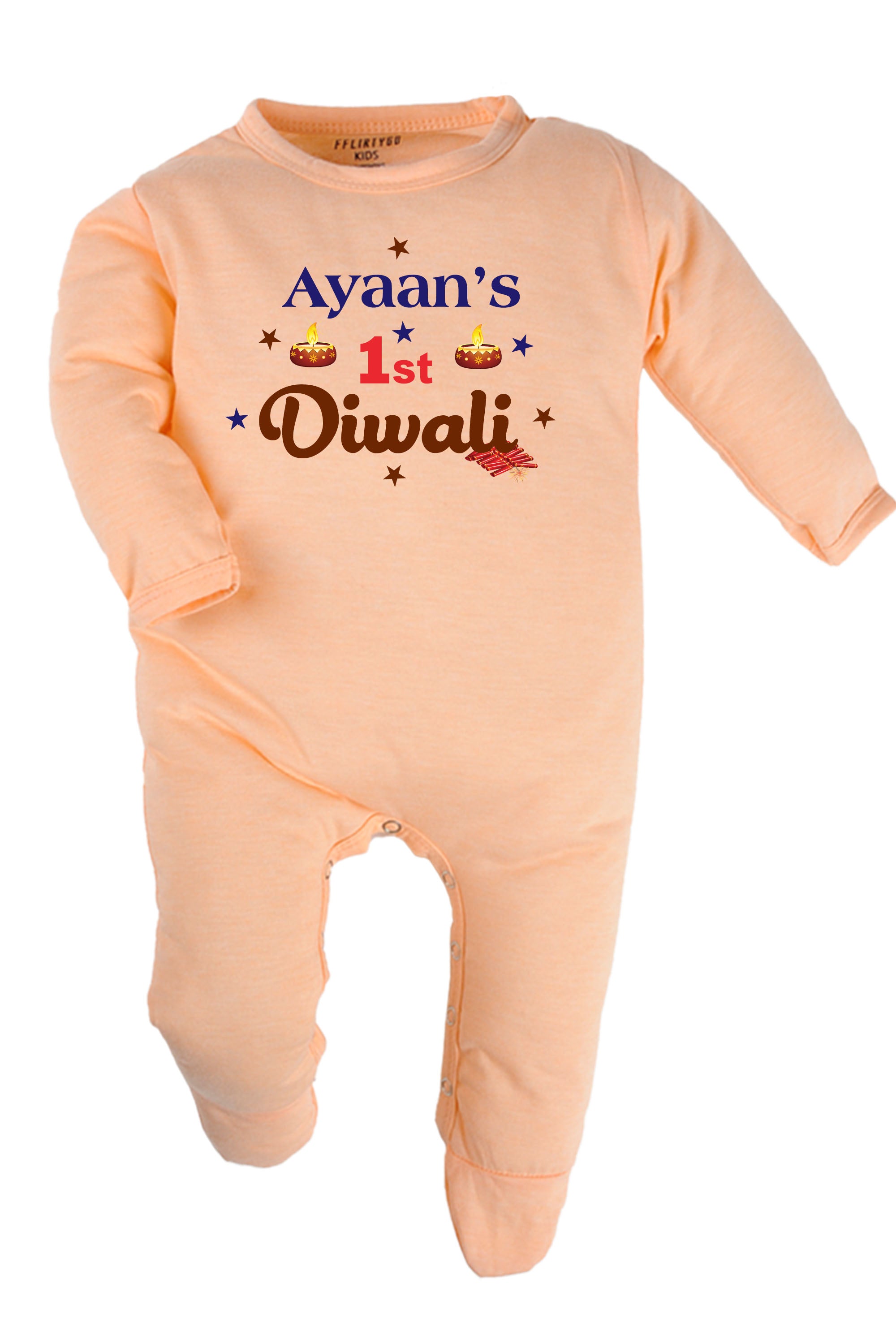 My 1st Diwali Baby Romper | Onesies w/ Custom Name