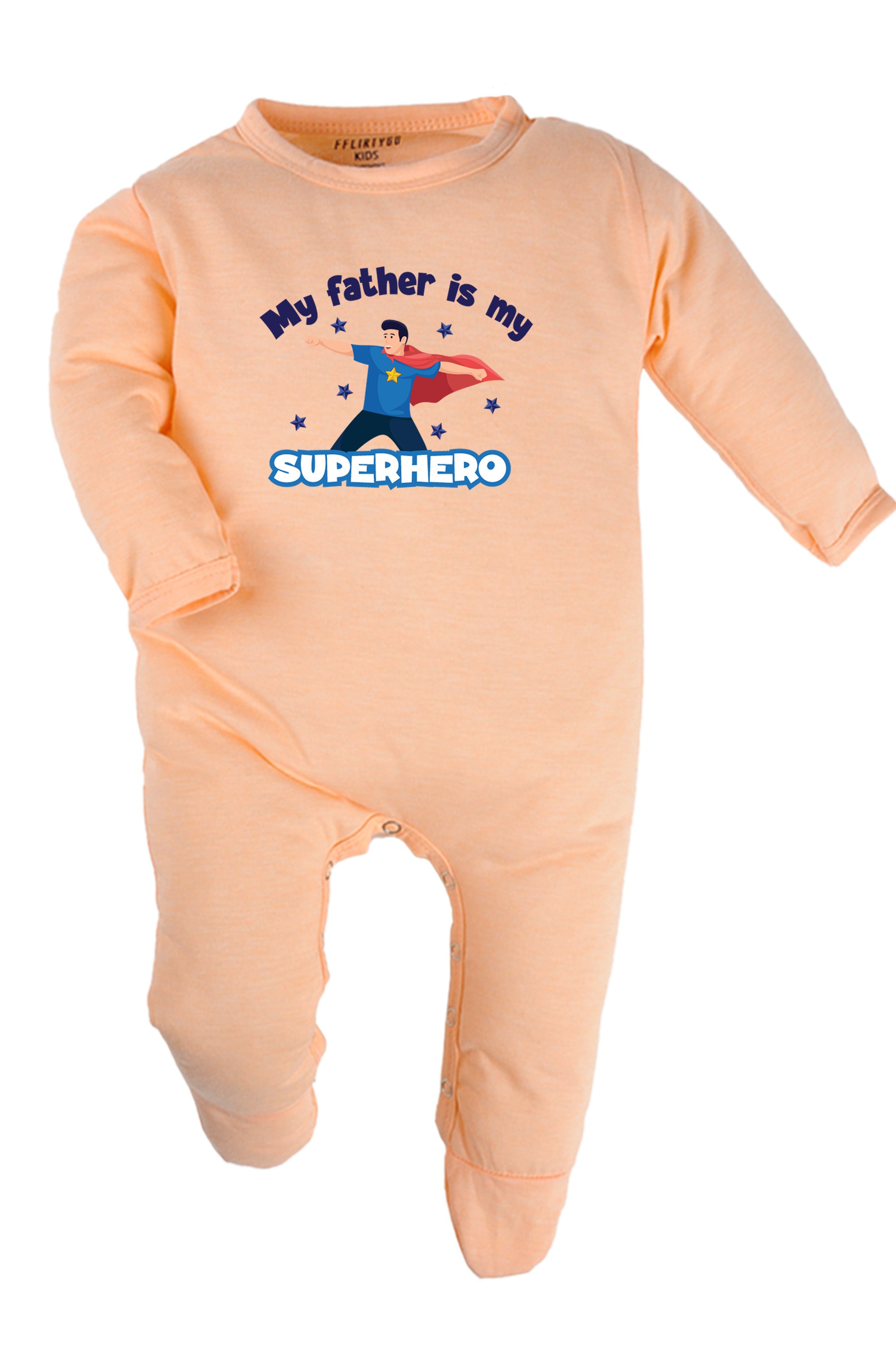 My Father Is My Superhero Baby Romper | Onesies