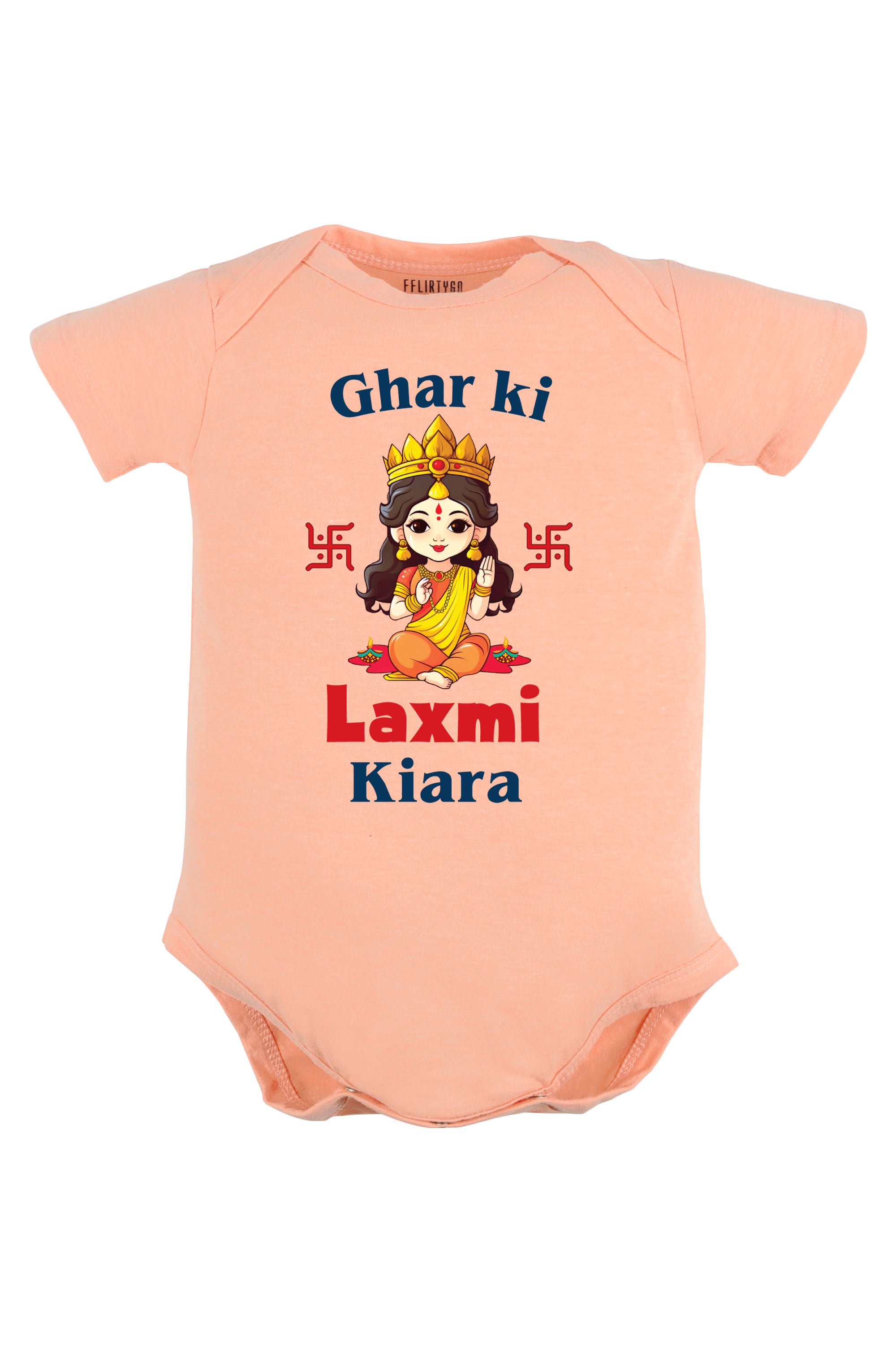 Ghar Ki Laxmi Baby Romper | Onesies w/ Custom Name