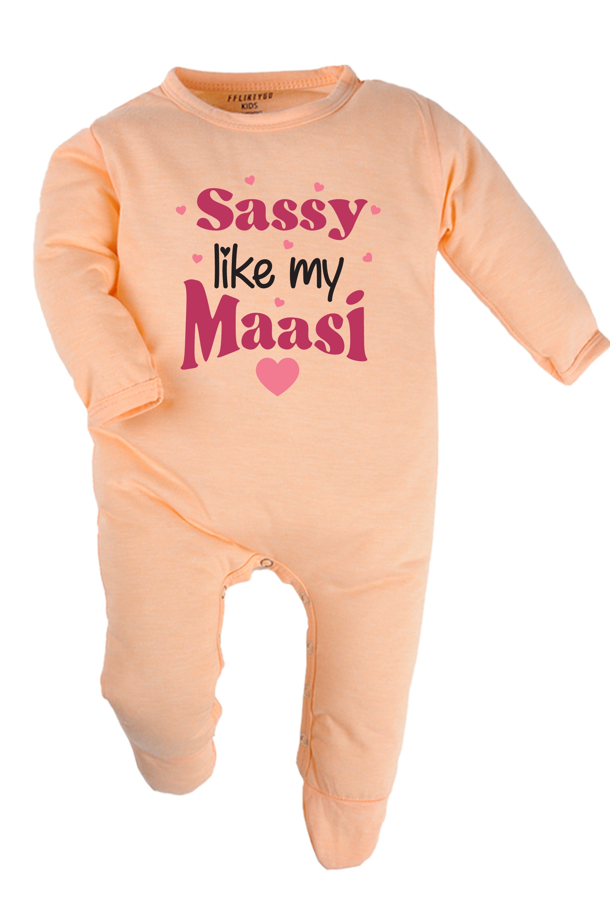 Sassy Like My Maasi Baby Romper | Onesies