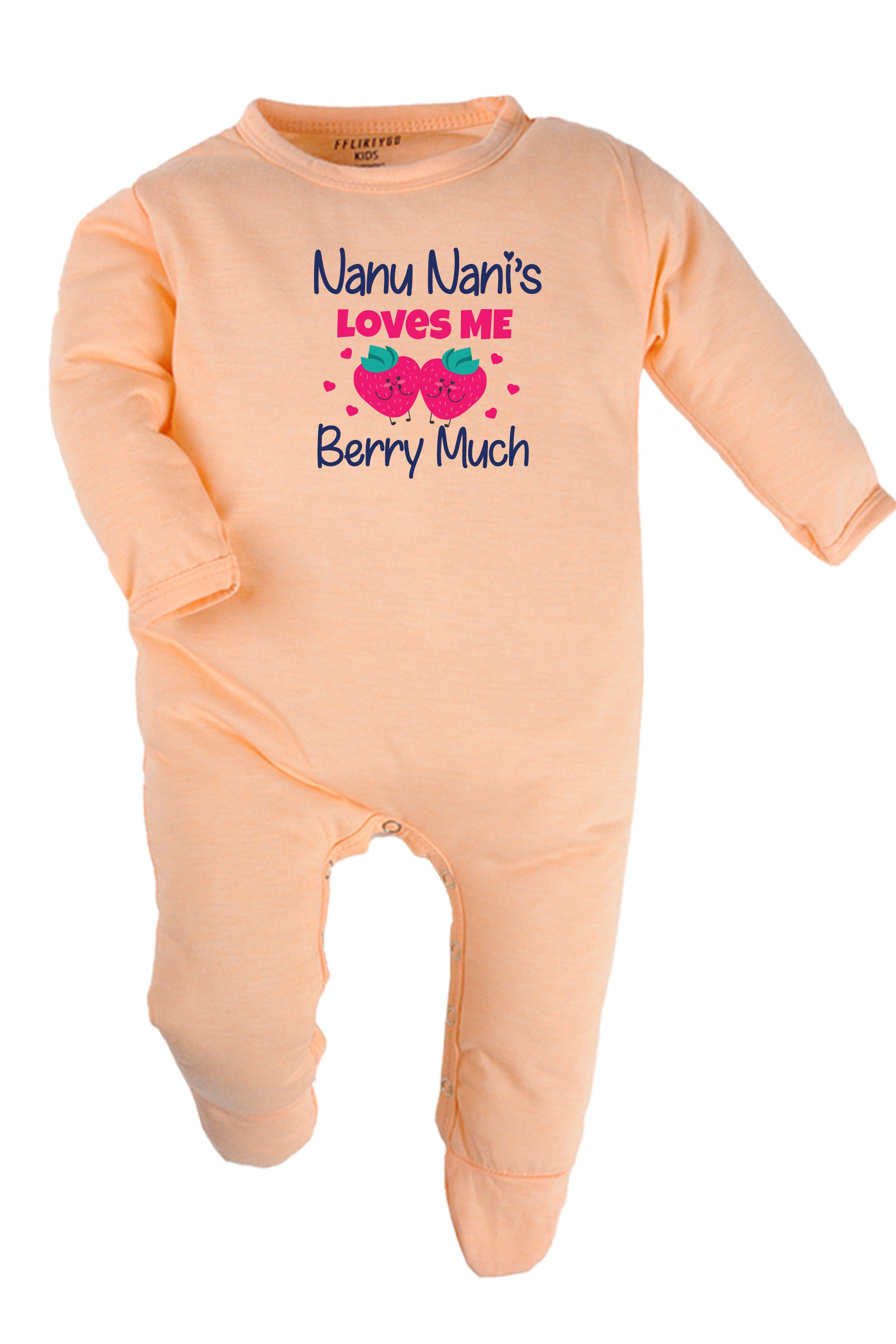 Nanu Nani Love Me Berry Much Baby Romper | Onesies