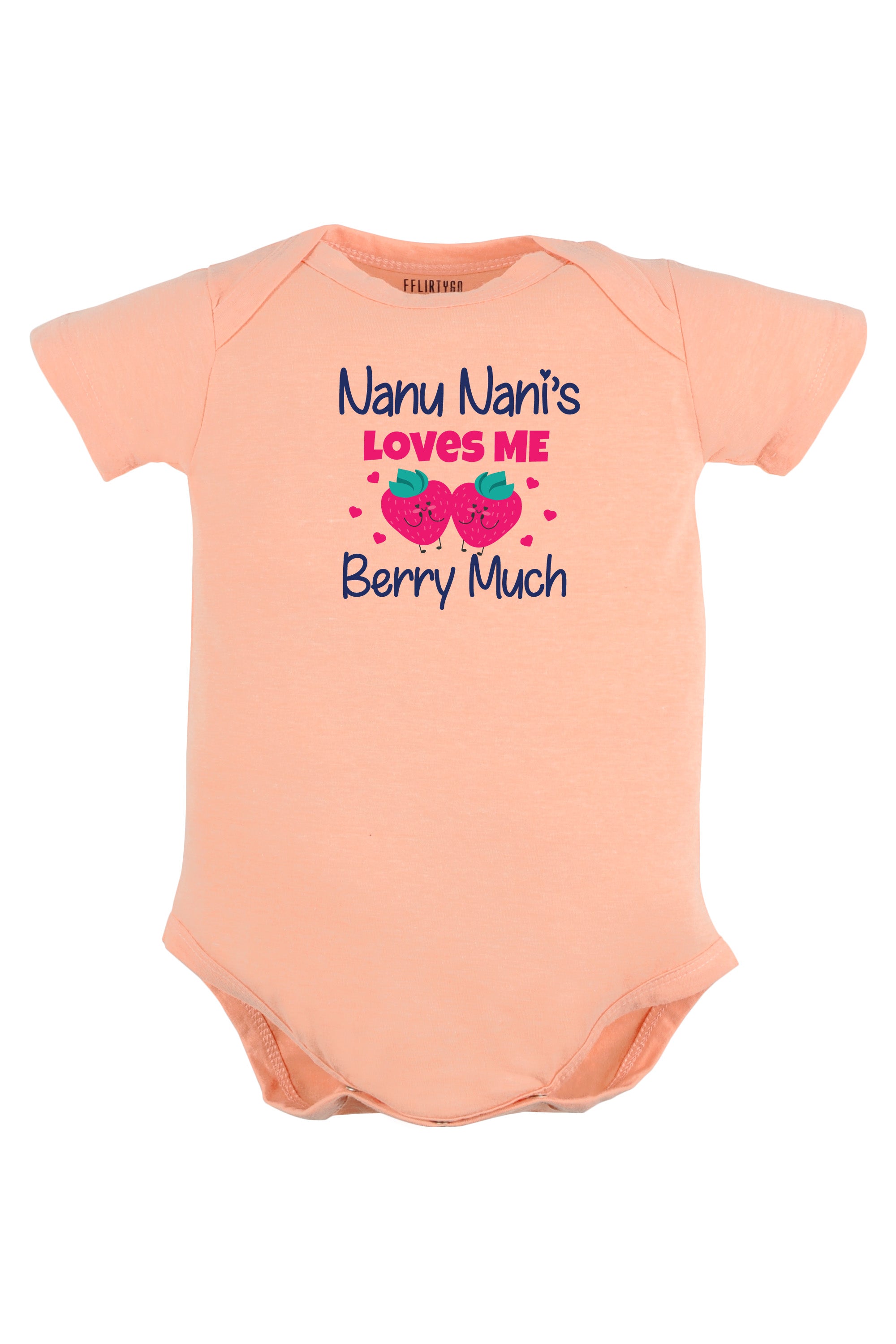 Nanu Nani Love Me Berry Much Baby Romper | Onesies