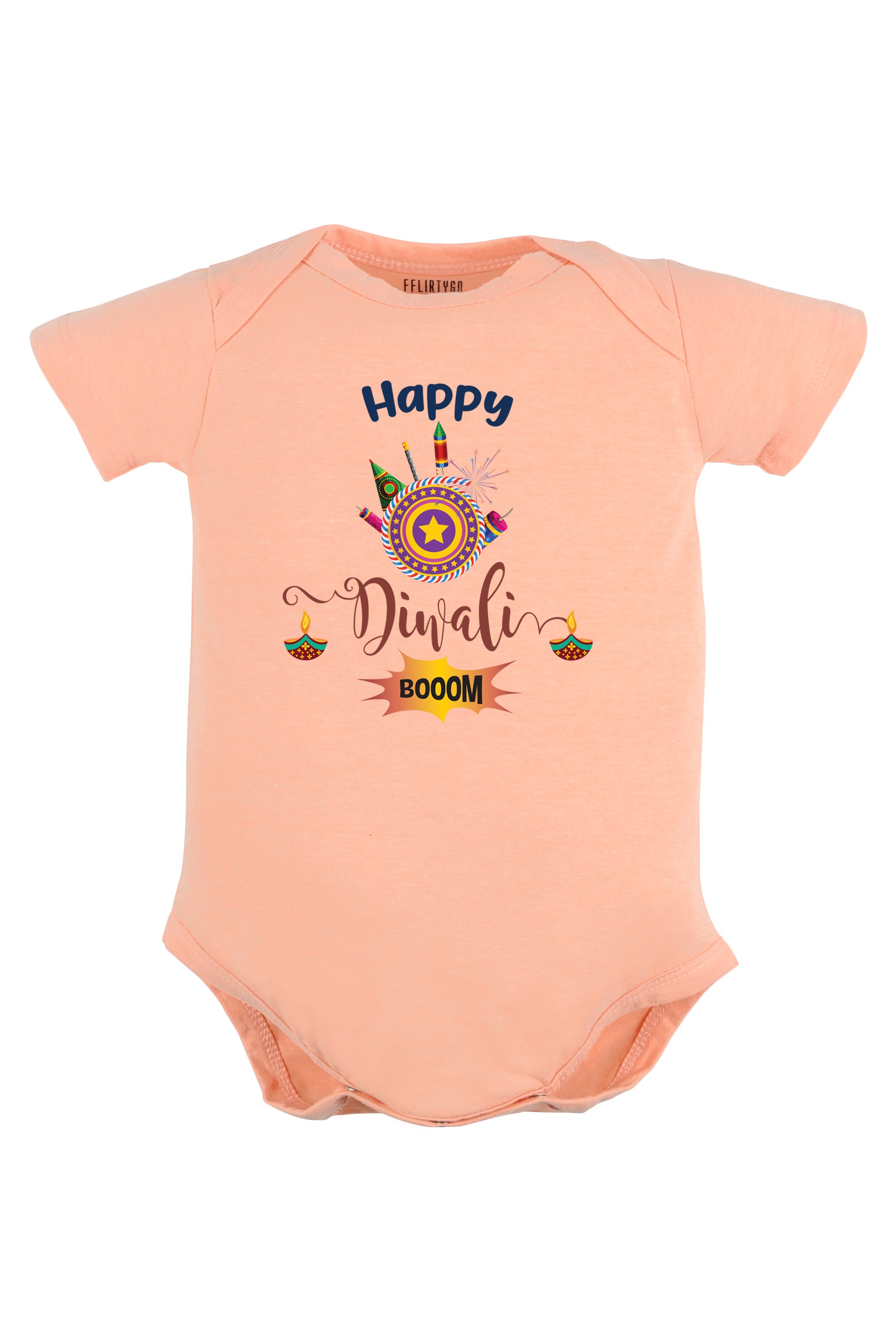 Happy Diwali Booom Baby Romper | Onesies