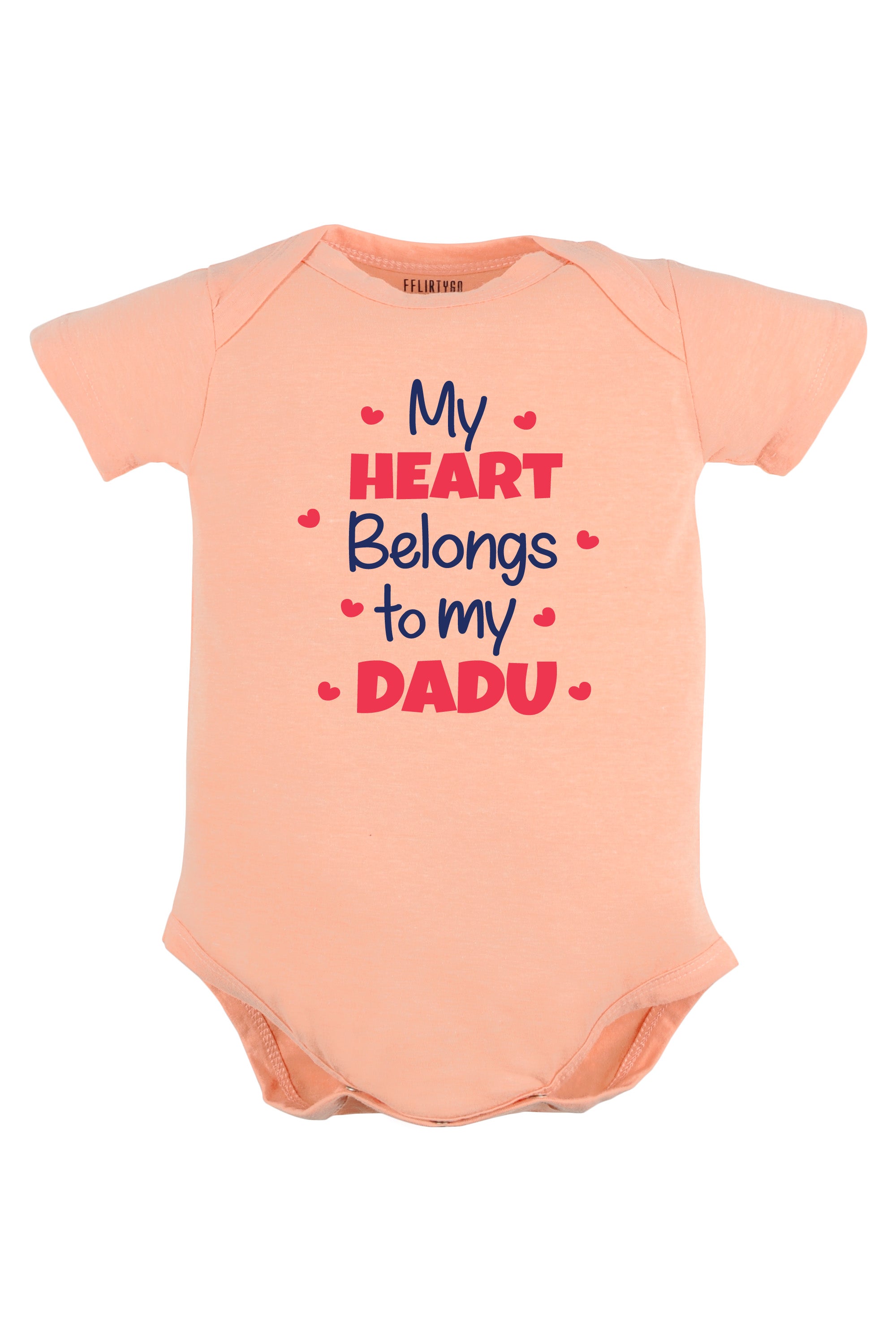 My Heart Belongs to My Dadu Baby Romper | Onesies