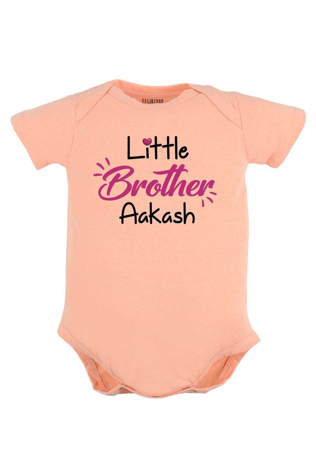 Little Brother Baby Romper | Onesies w/ Custom Name