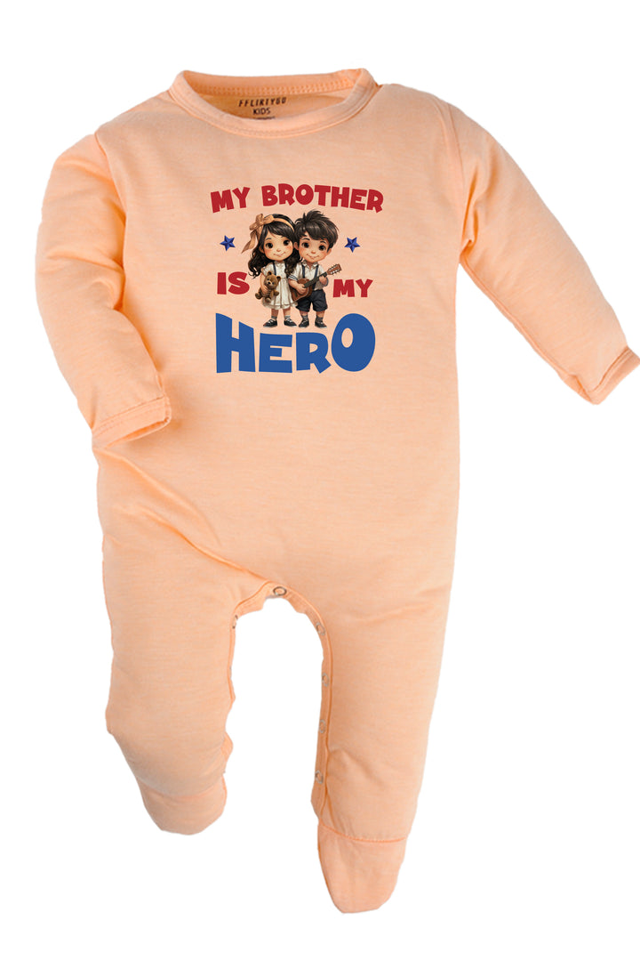 My Brother Is My Hero Baby Romper | Onesies