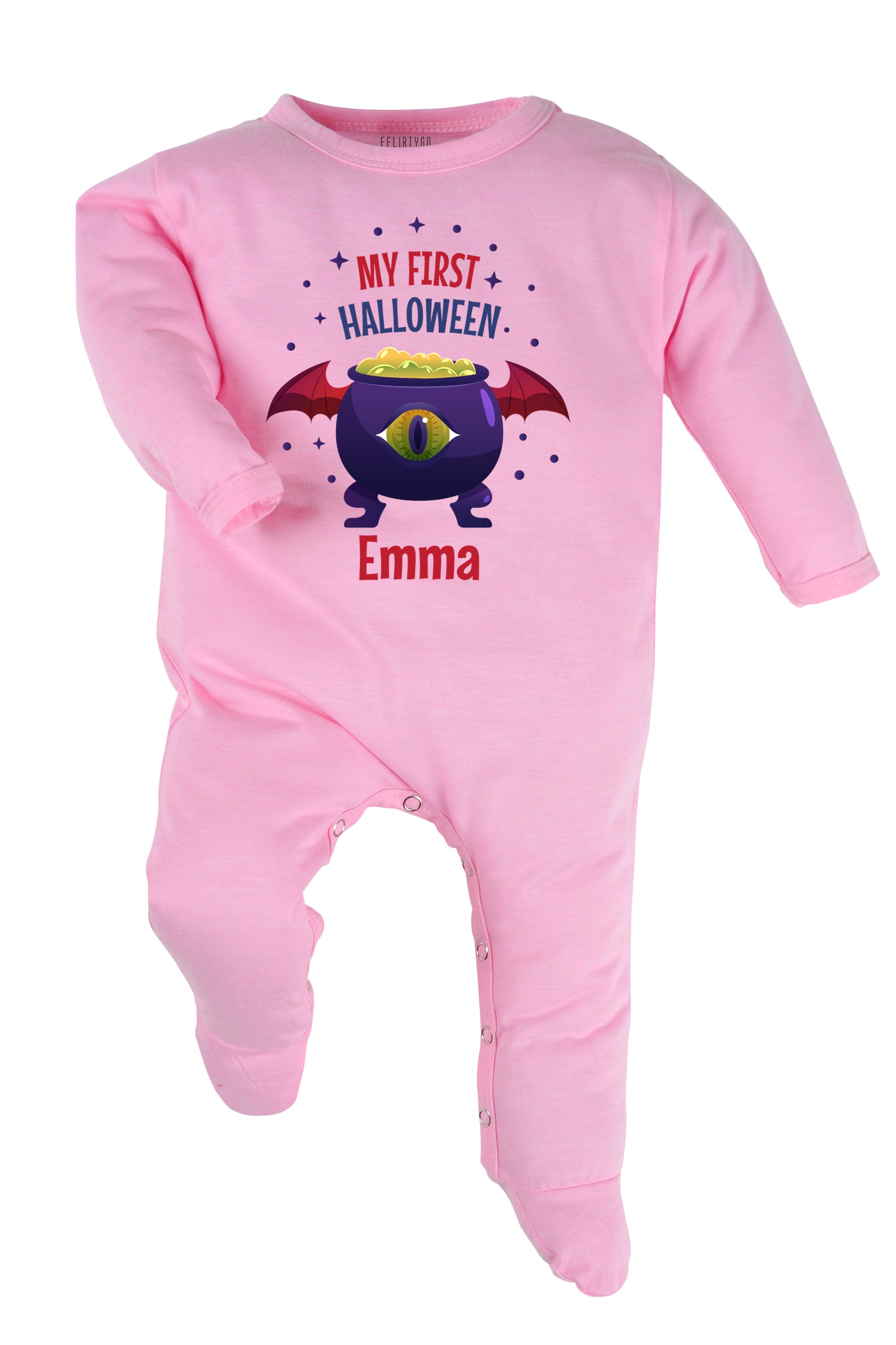 My First Halloween Baby Romper | Onesies w/ Custom Name