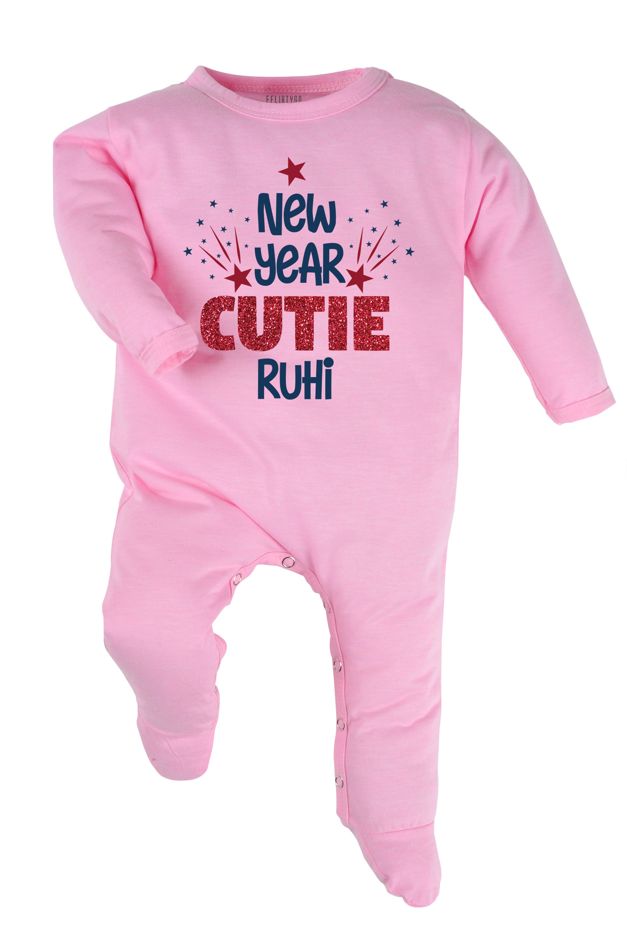 New Year Cutie Baby Romper | Onesies w/ Custom Name