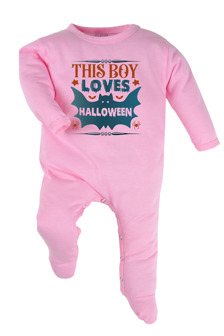 This Boy Loves Halloween Baby Romper | Onesies