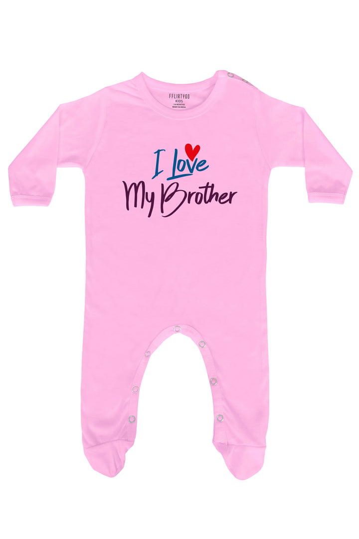 I Love My Brother Baby Romper | Onesies