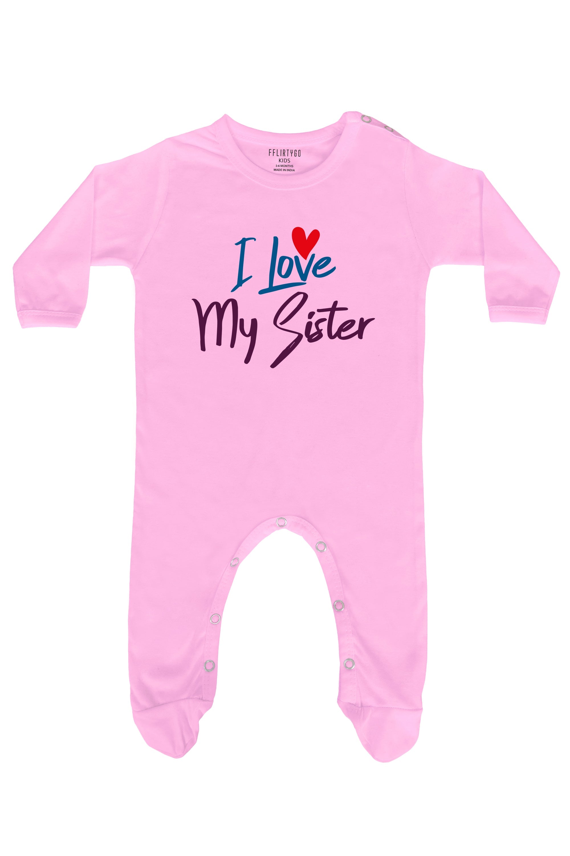 I Love My Sister Baby Romper | Onesies