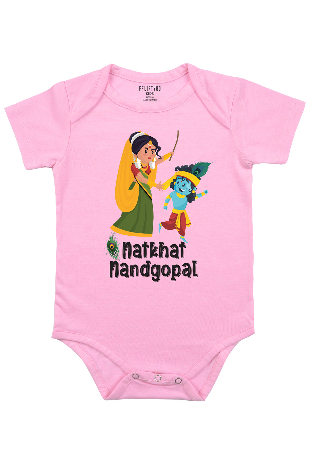 Natkhat Nandgopal Baby Romper | Onesies