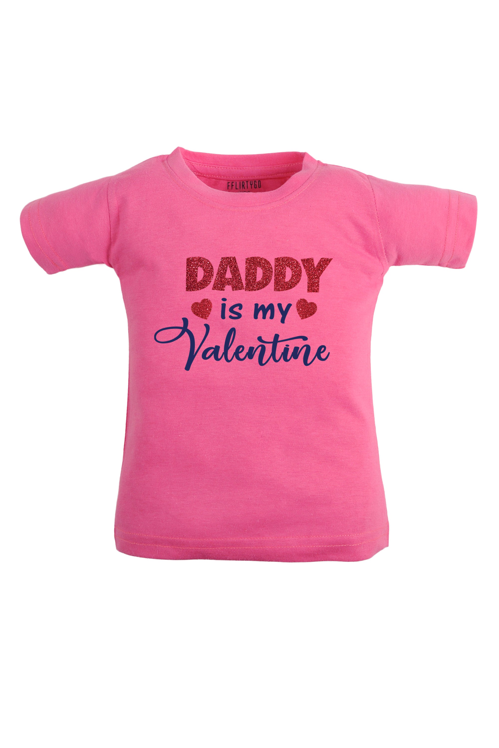 Daddy Is My Valentine Kids T Shirt