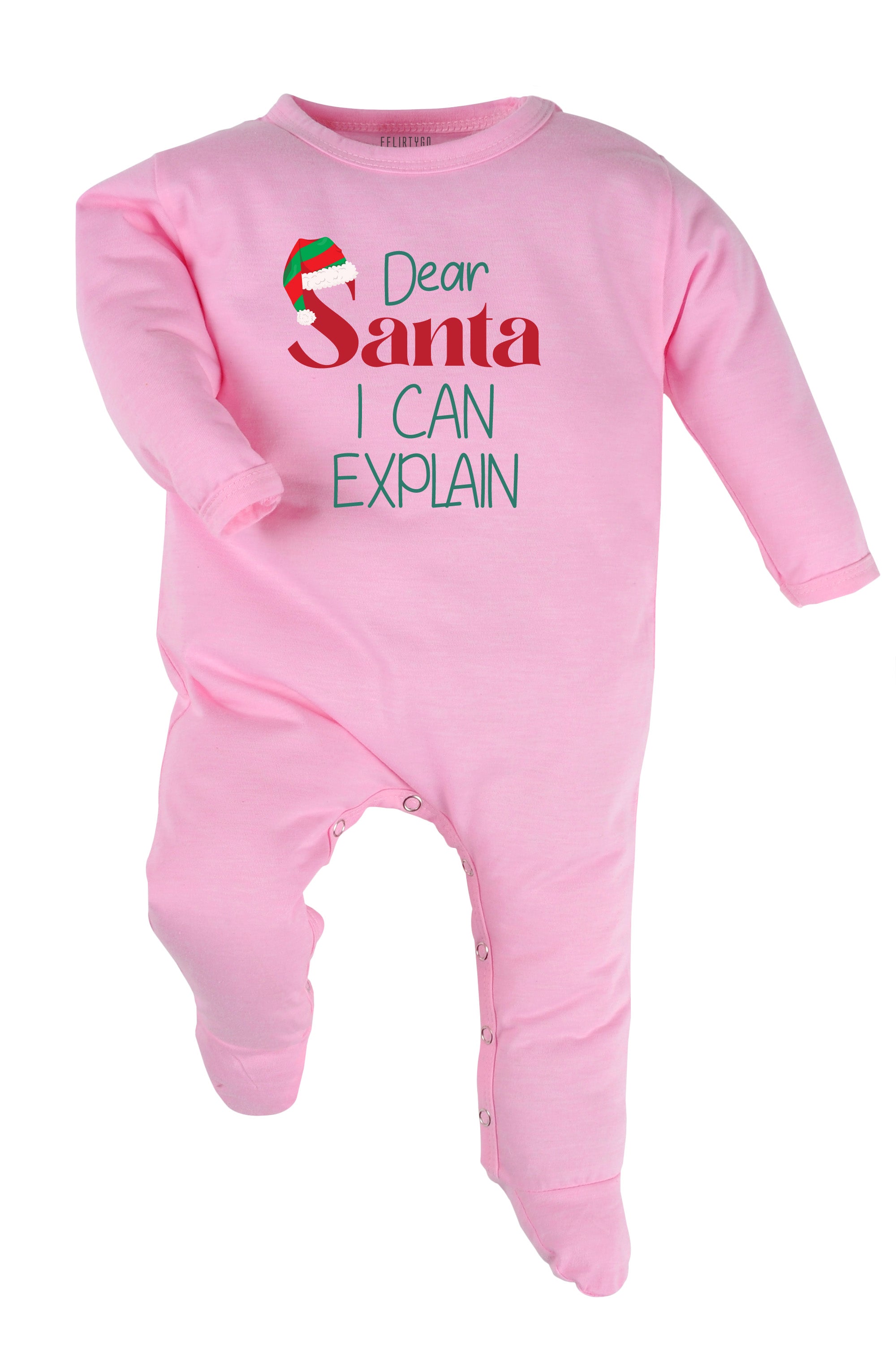 Dear Santa I Can Explain Baby Romper | Onesies