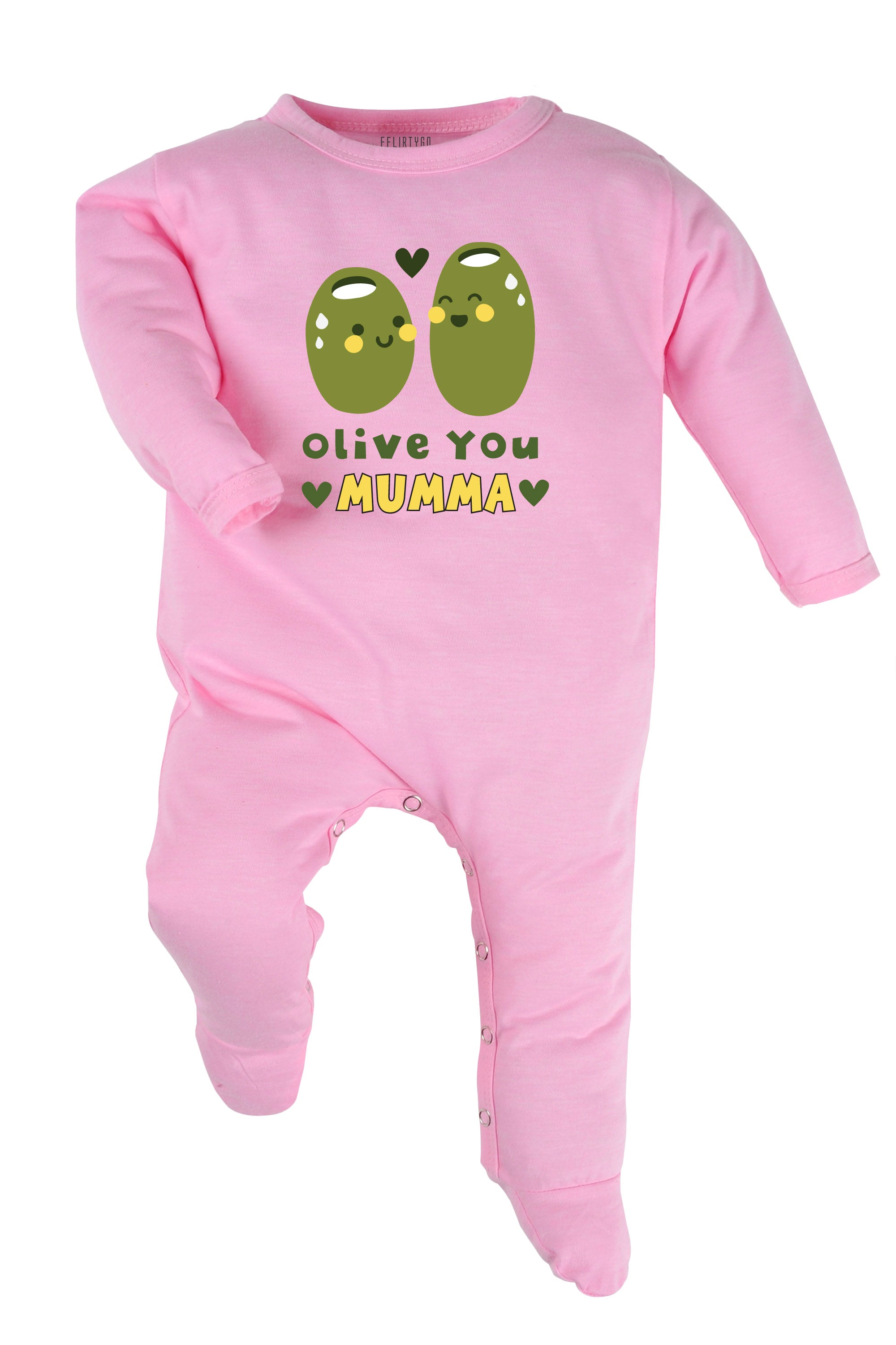 Olive You Mumma Baby Romper | Onesies