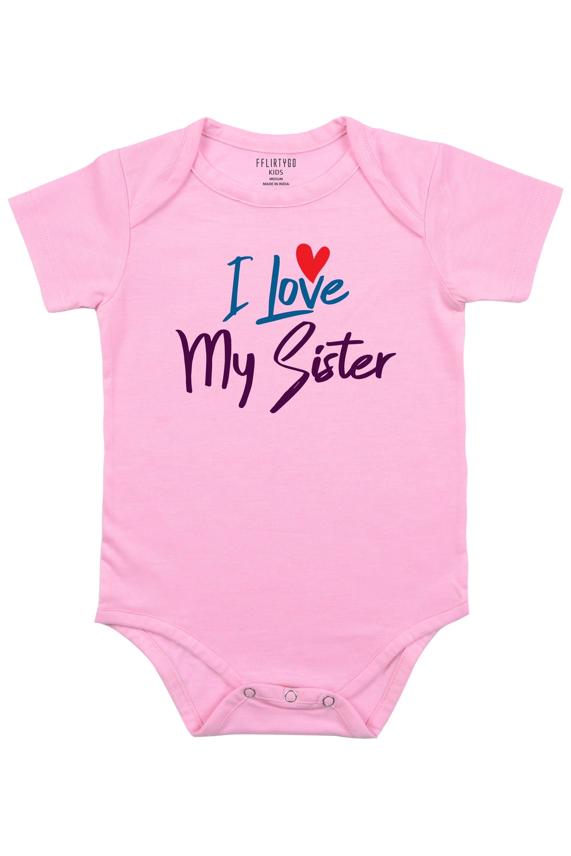 I Love My Sister Baby Romper | Onesies