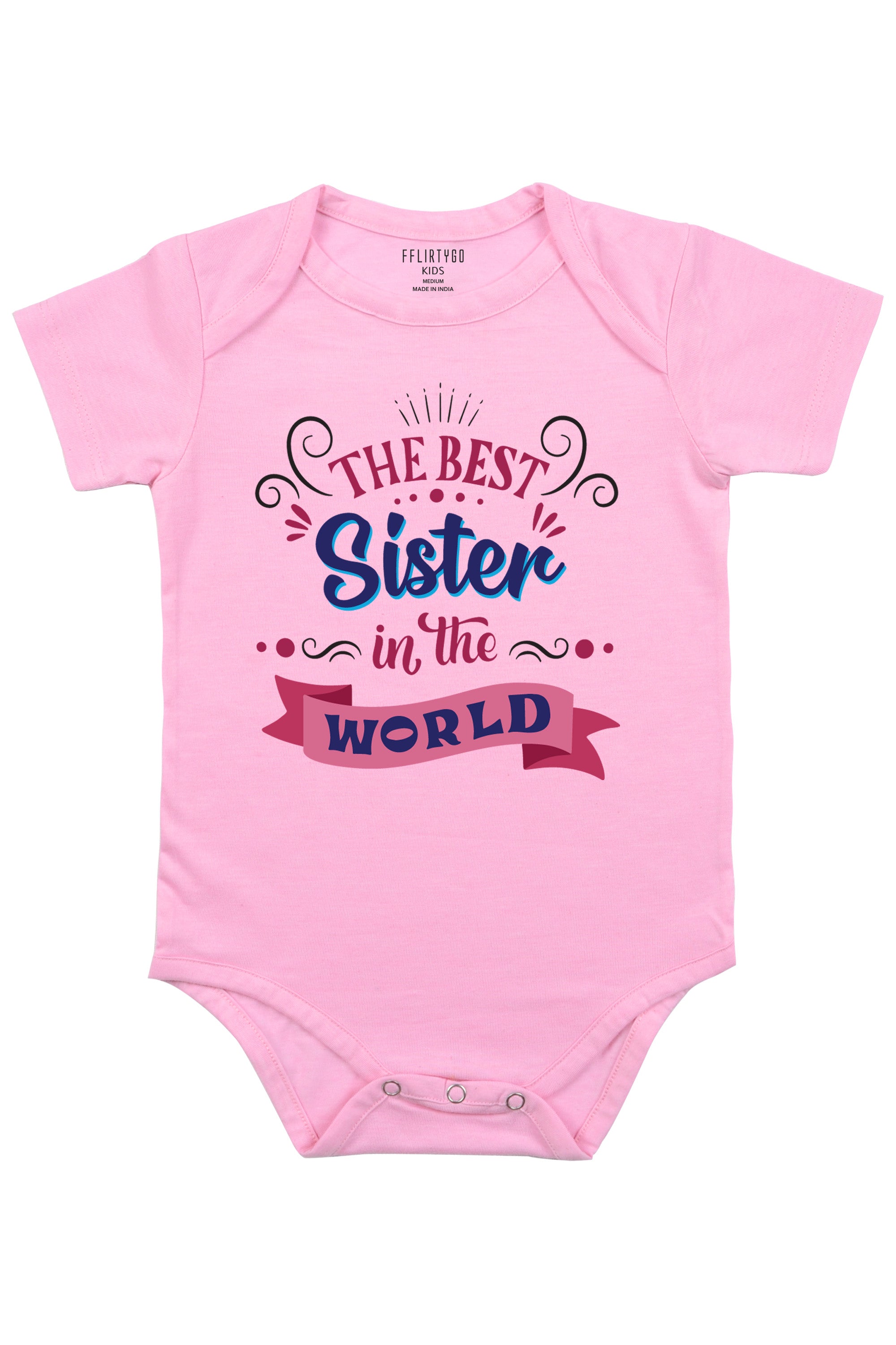 The Best Sister In The World Baby Romper | Onesies