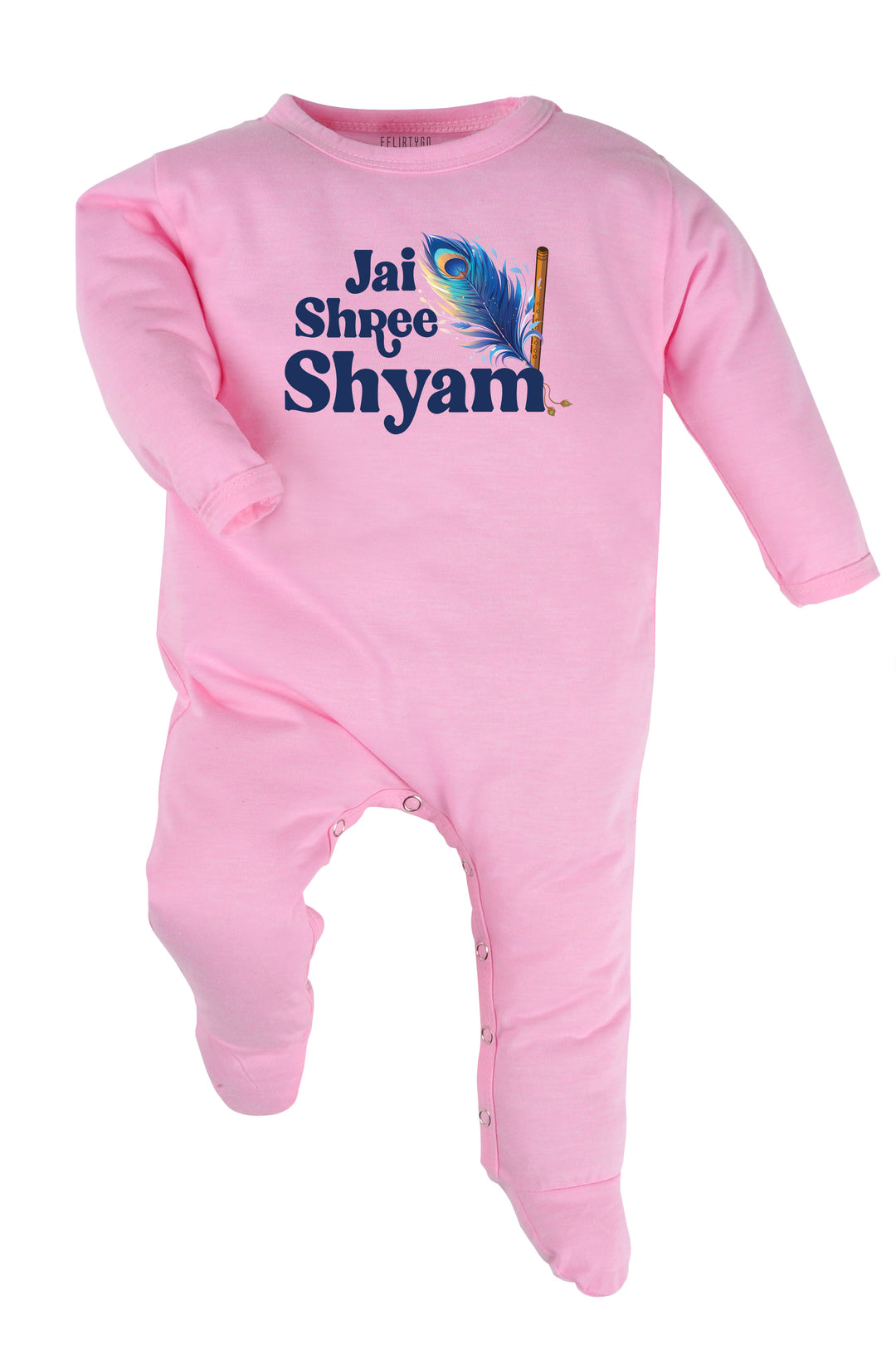 Jai Shree Shyam Baby Romper | Onesies