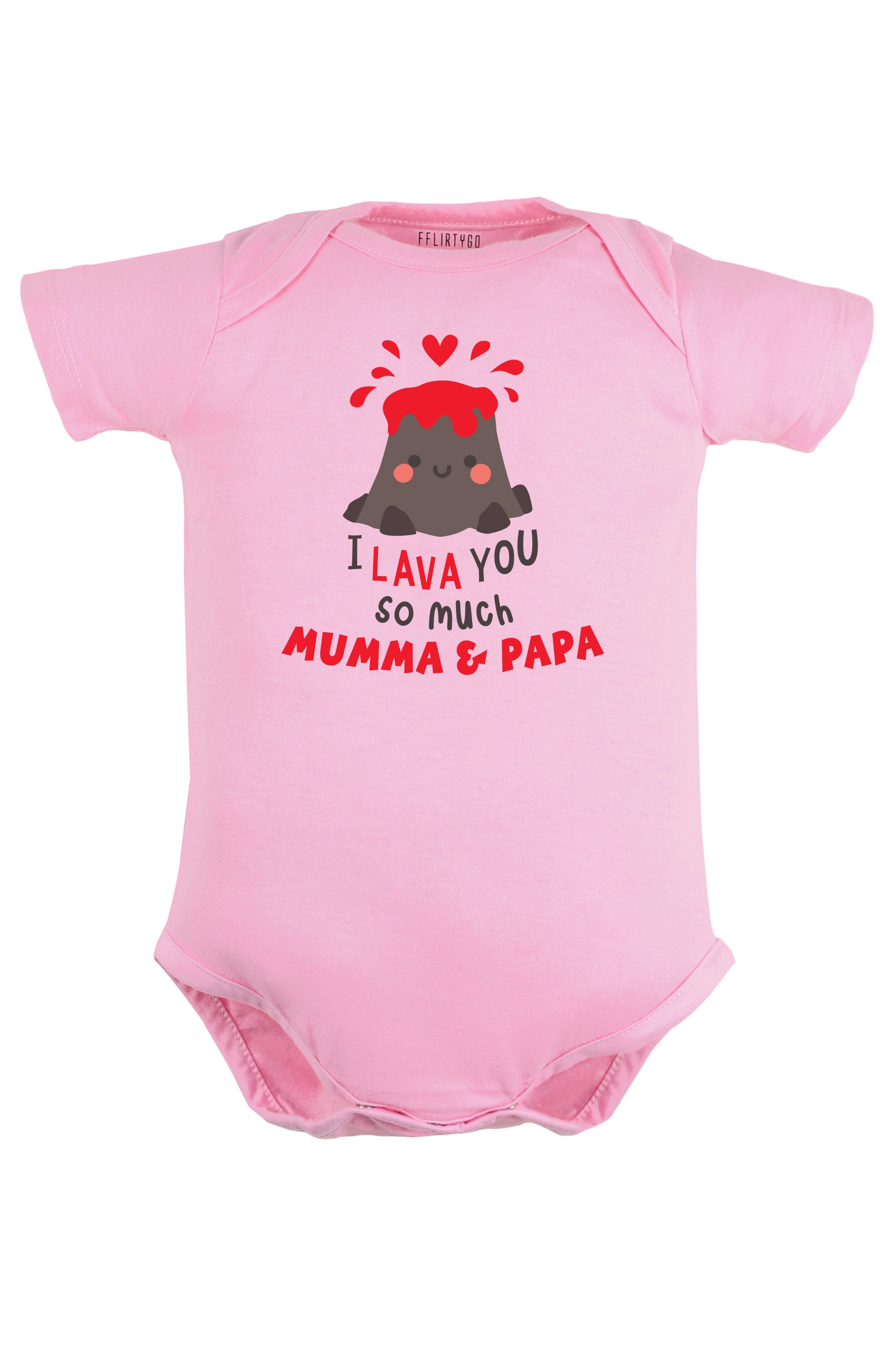 I Lava You So Much Baby Romper | Onesies