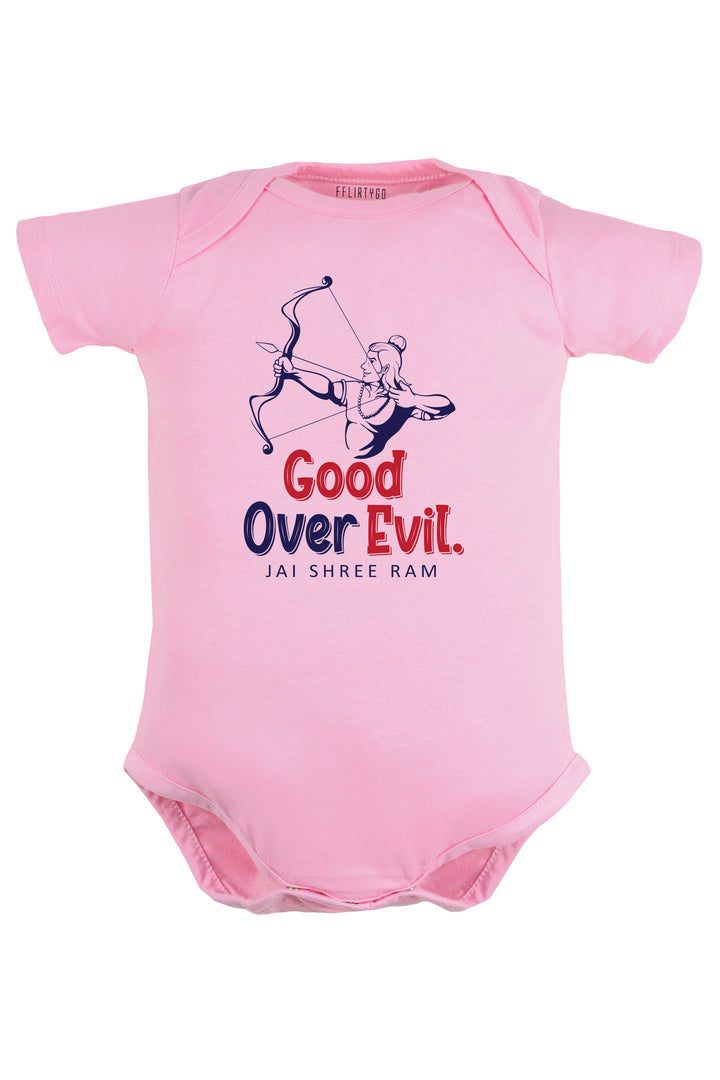 Good Over Evil Jai Shree Ram Baby Romper | Onesies