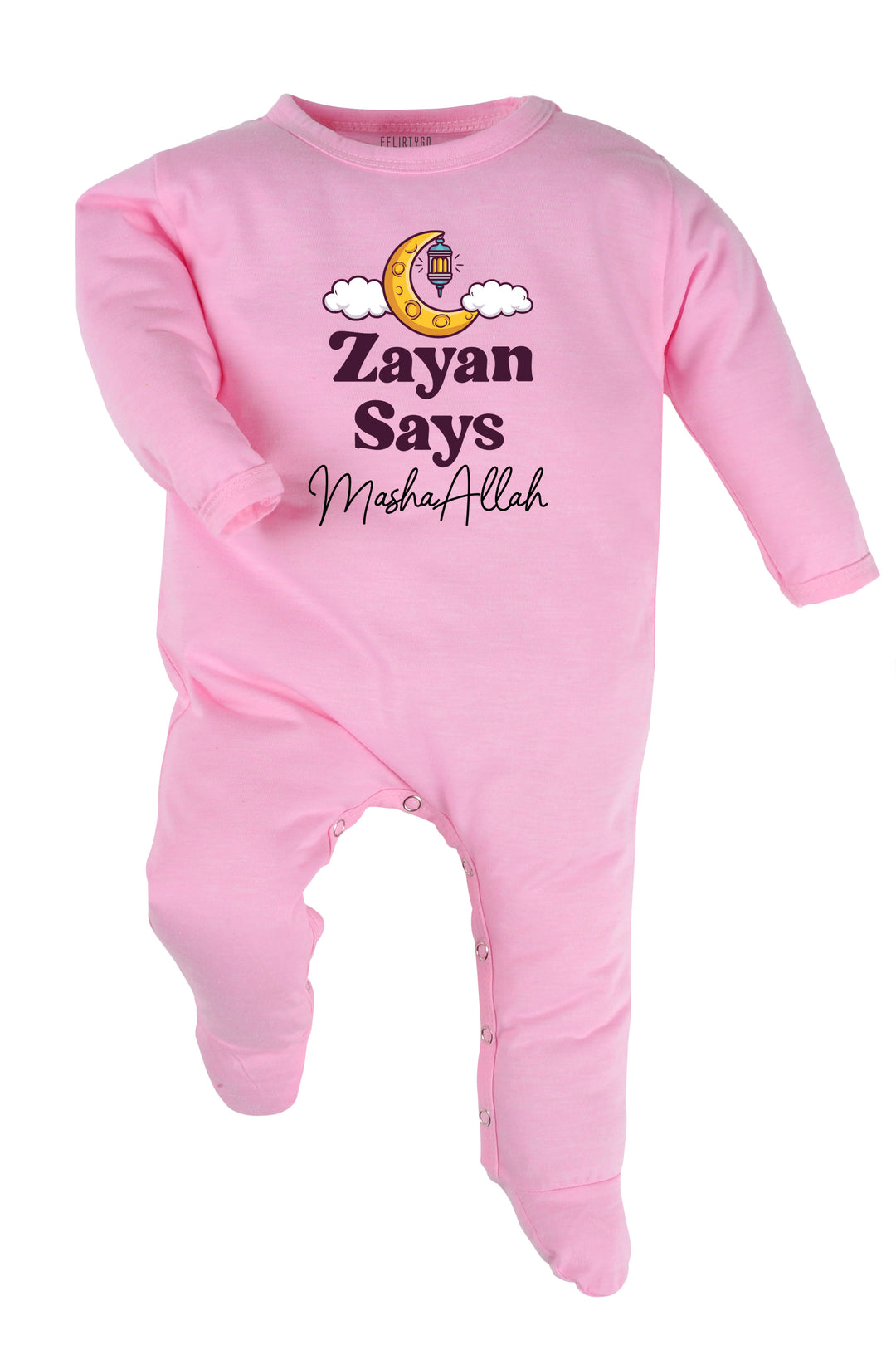 Say MashaAllah Baby Romper | Onesies w/ Custom Name