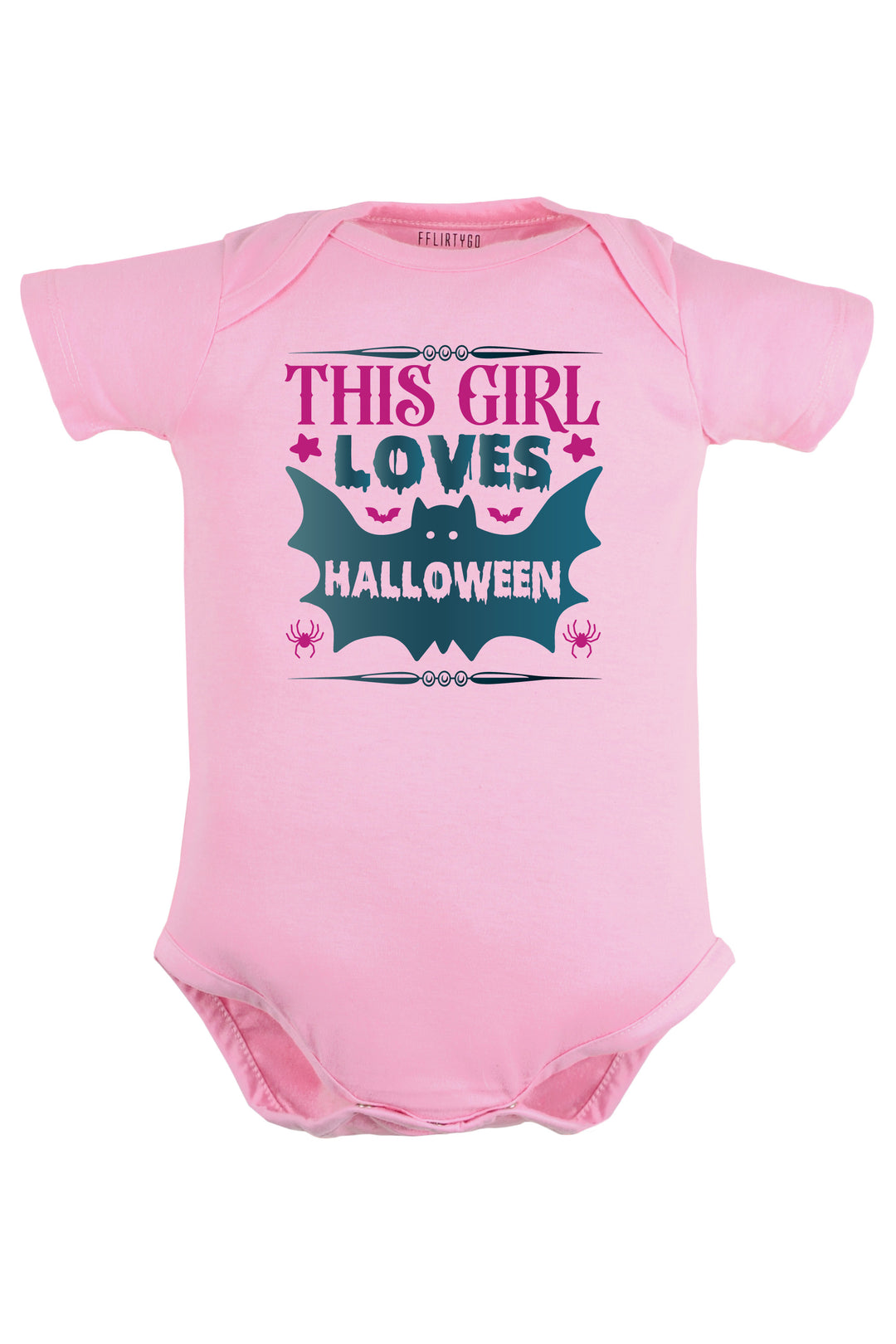 This Girl Loves Halloween Baby Romper | Onesies