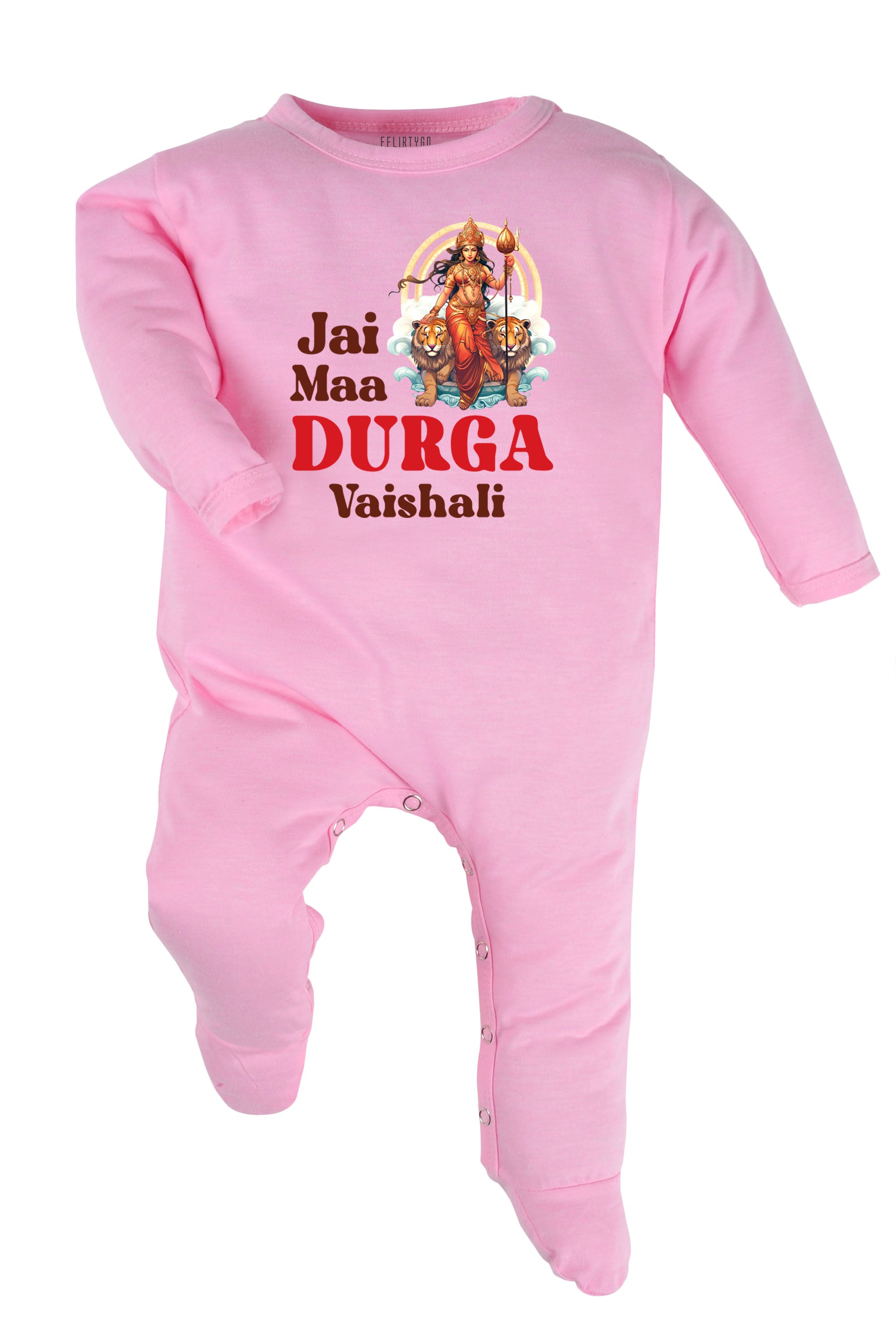 Jai Maa Durga Baby Romper | Onesies w/ Custom Name