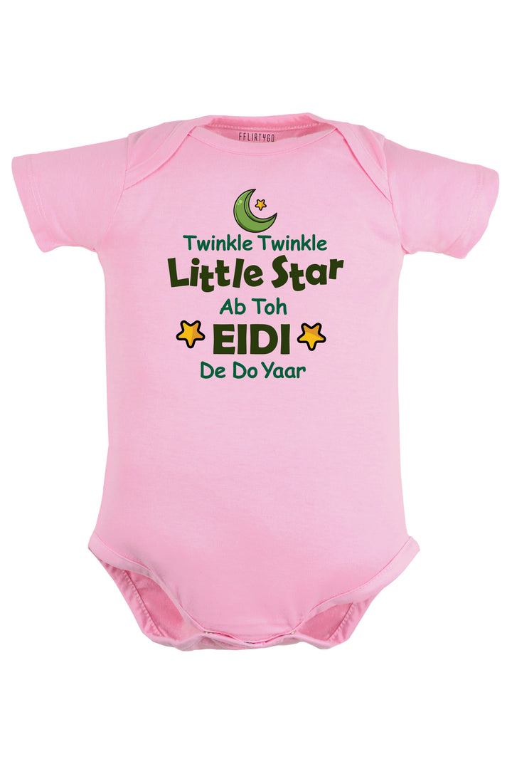 Twinkle Twinkle Little Star - Ab Toh Eidi De Do Yaar Baby Romper | Onesies