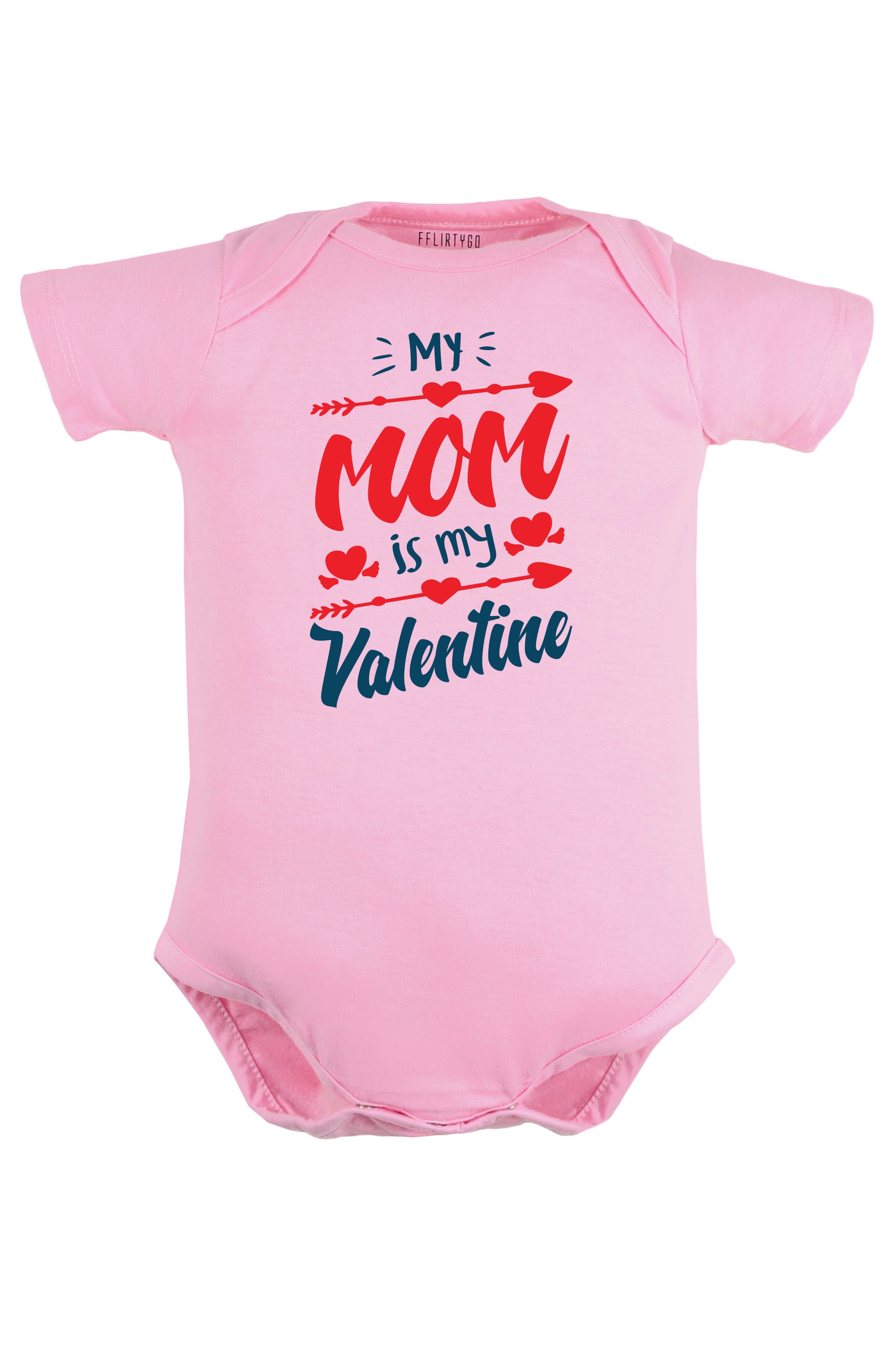 My Mom Is My Valentine Baby Romper | Onesies