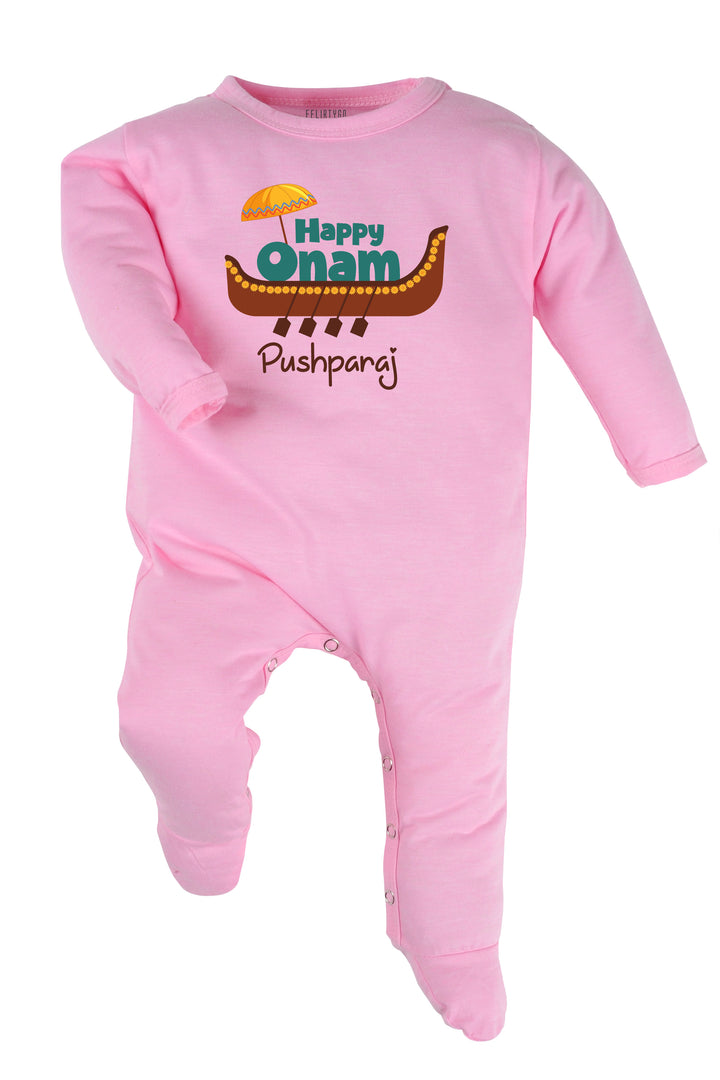 Happy Onam Baby Romper | Onesies w/ Custom Name