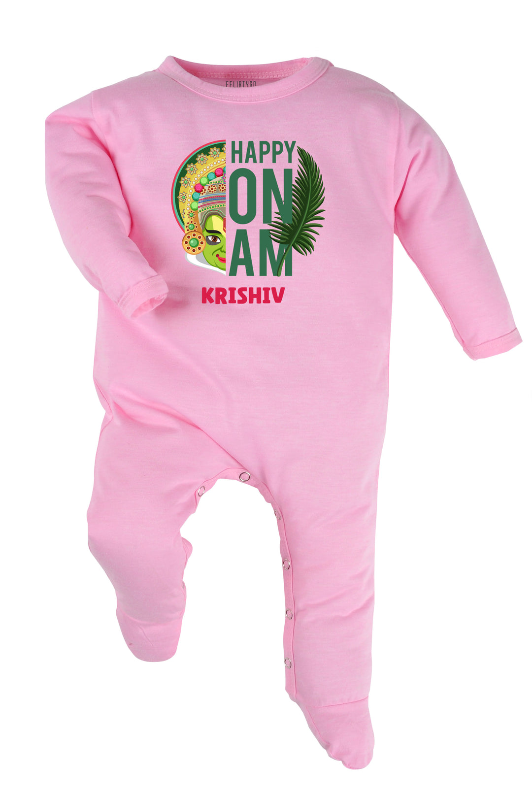 Happy Onam Baby Romper | Onesies w/ Custom Name