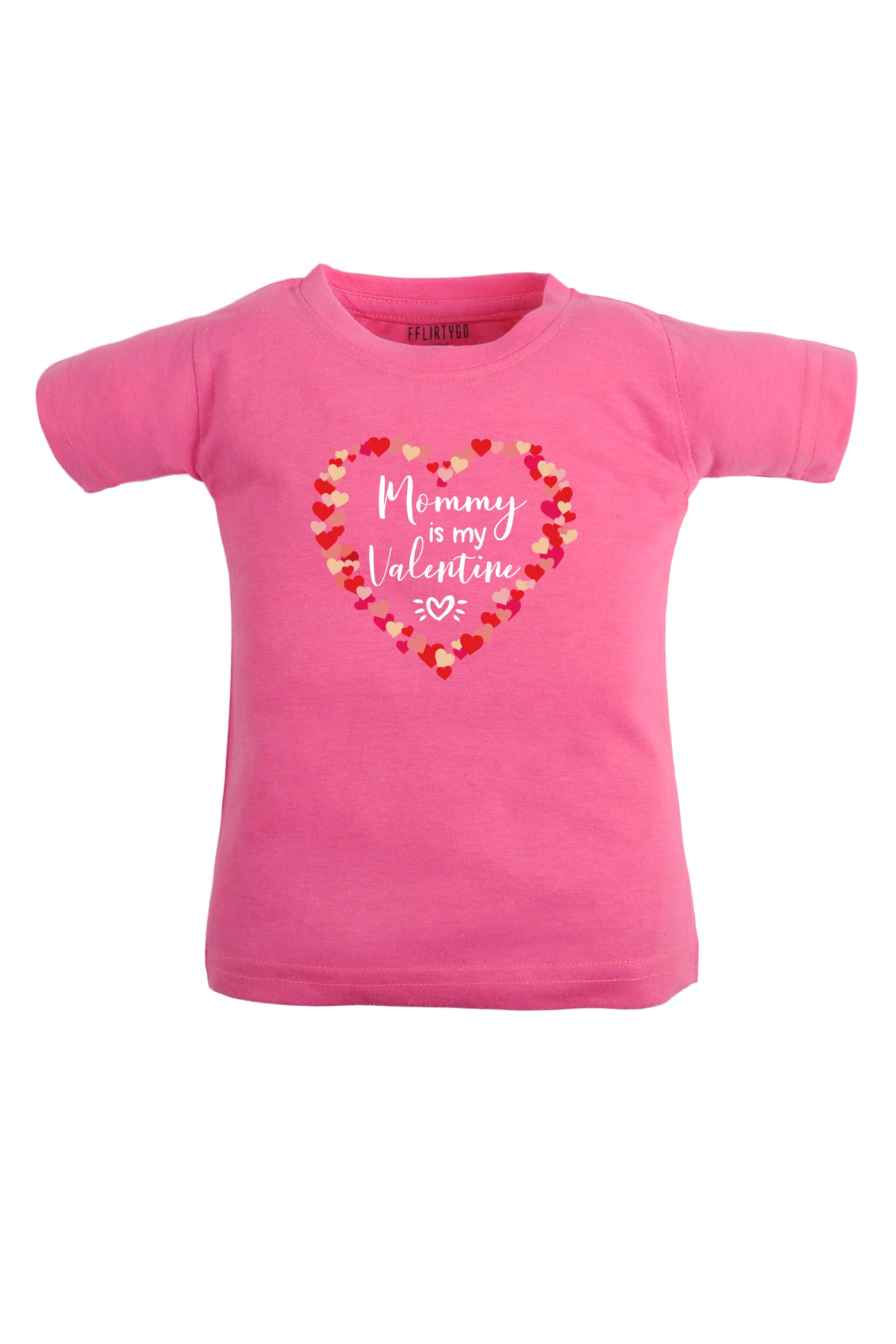 Mommy Is My Valentine Kids T Shirt